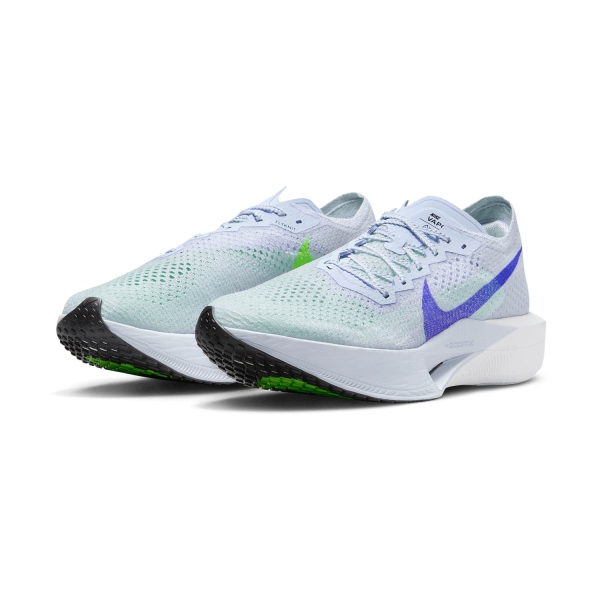 Nike ZoomX Vaporfly Next% 3 - Football Grey/Racer Blue/Green Strike