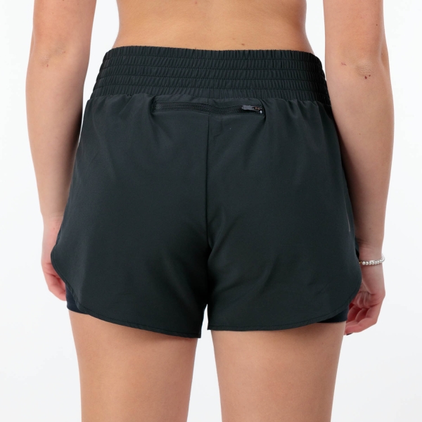 Mizuno Pro 2 in 1 4.5in Shorts - Black