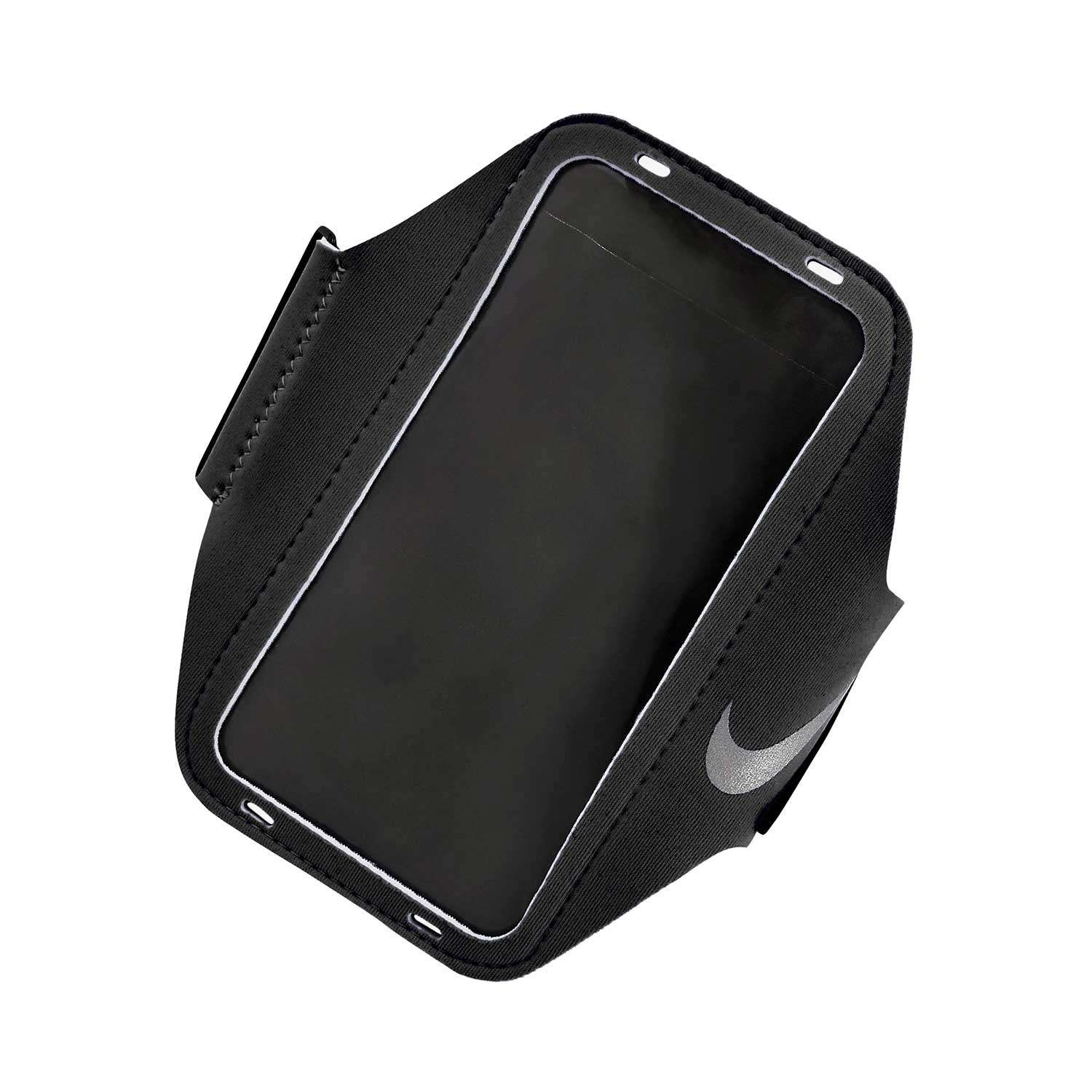 Nike Lean Arm Band - Black/Silver