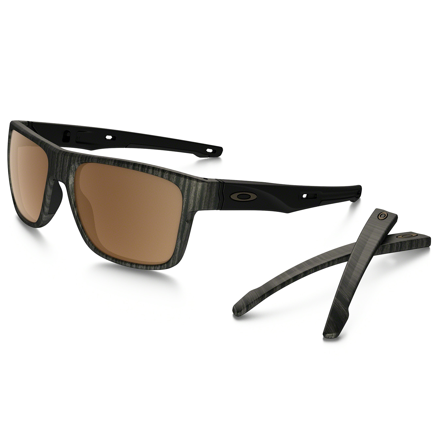 Oakley Crossrange - Prizm Tungsten Polarized/Woodgrain