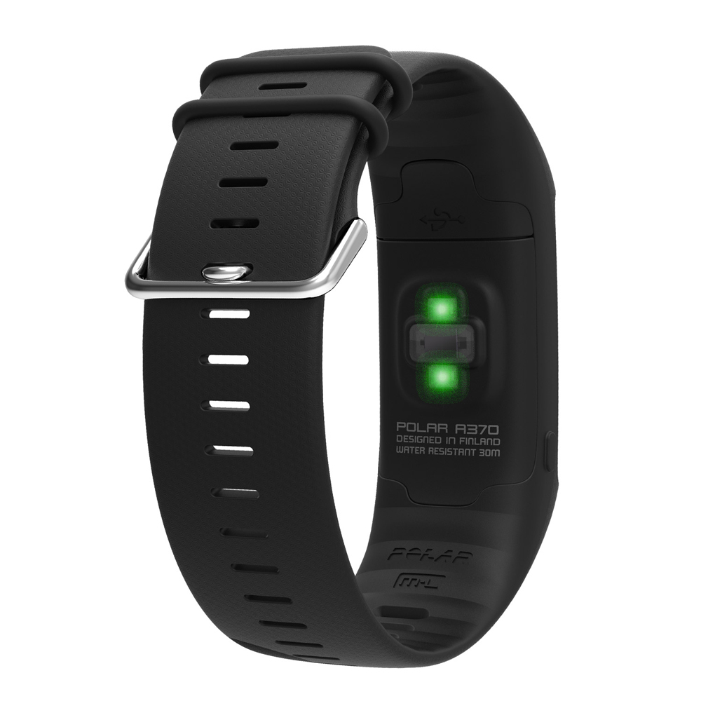 Polar A370 MEDIUM LARGE Fitness Tracker Black