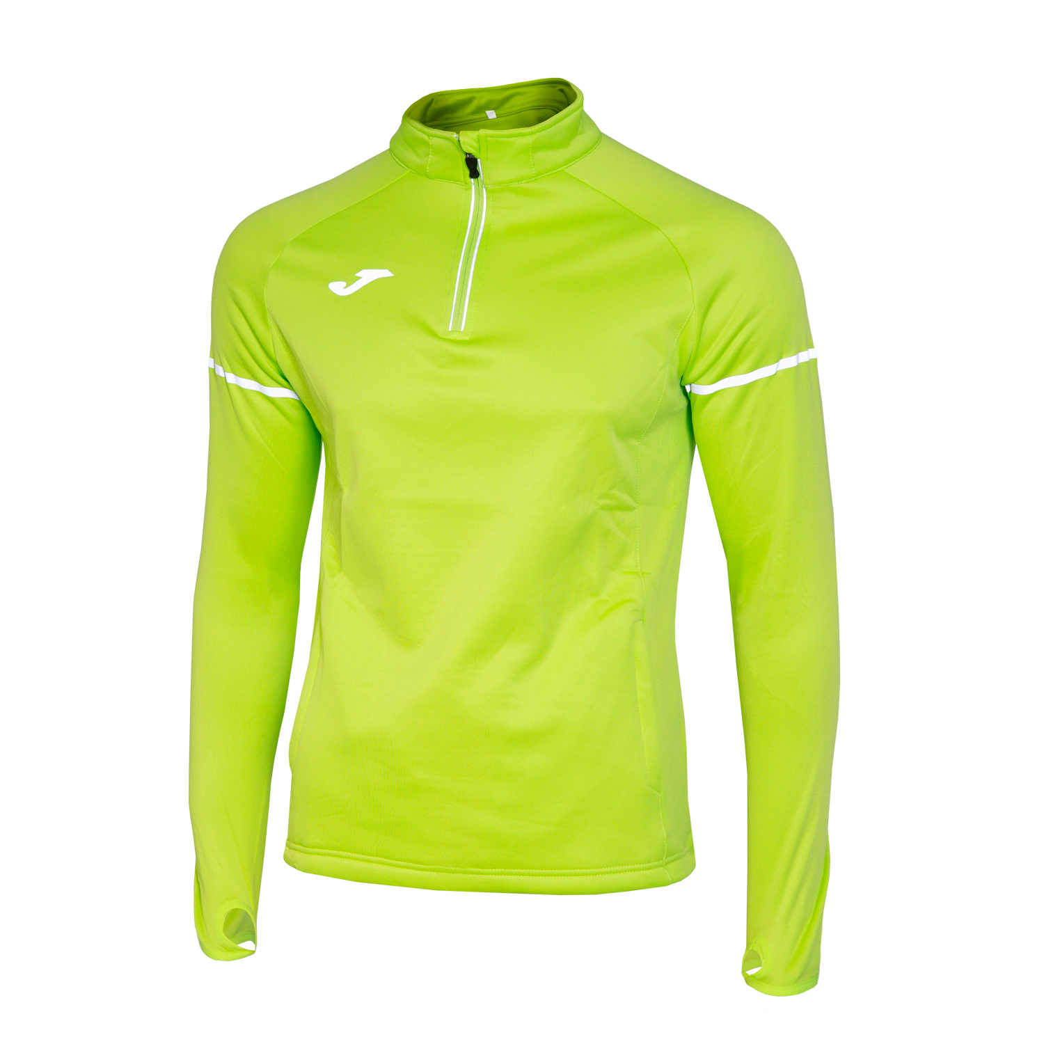 Joma Race 1/2 Zip Maglia Running Uomo - Lime