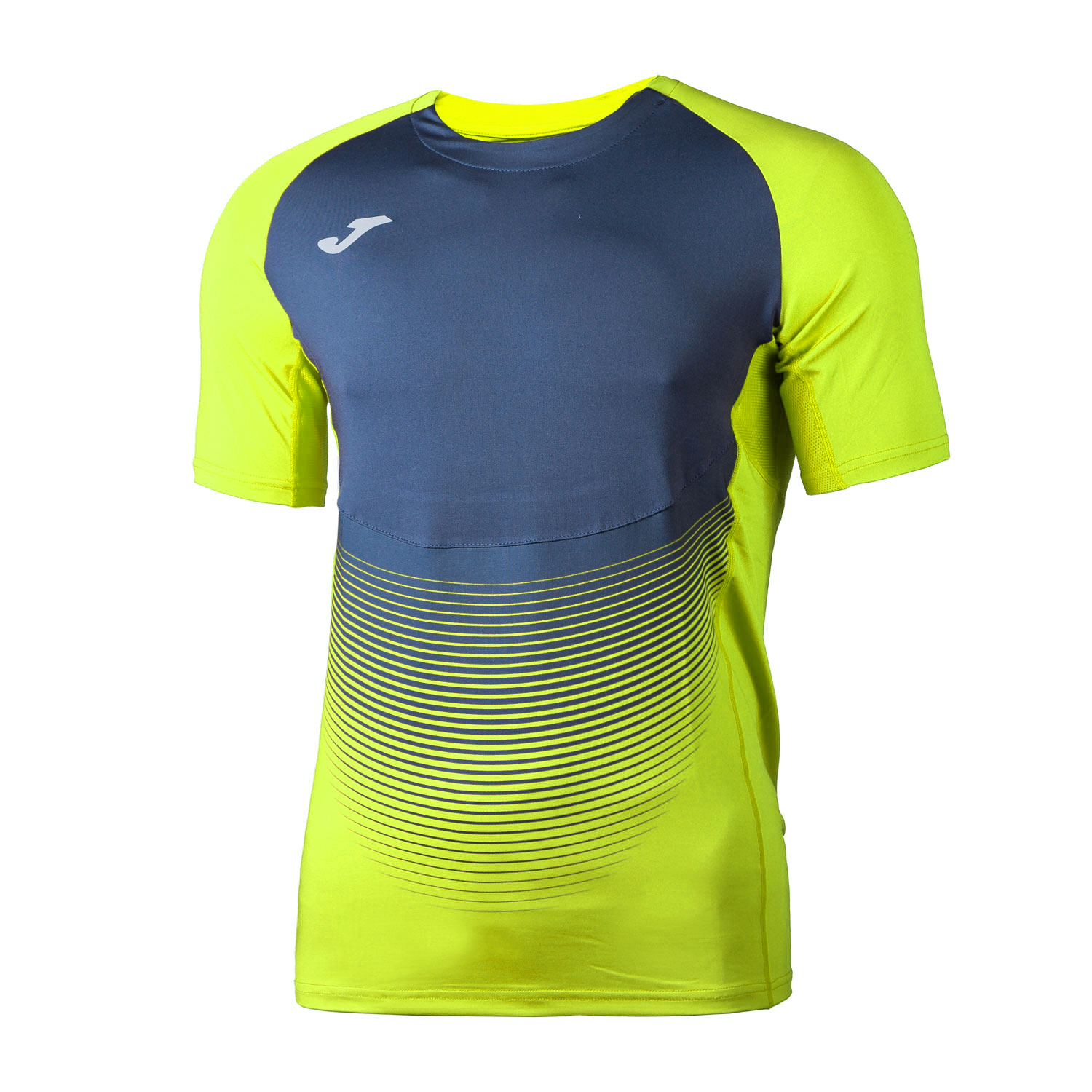 Joma Elite VI T-Shirt Volt/Navy