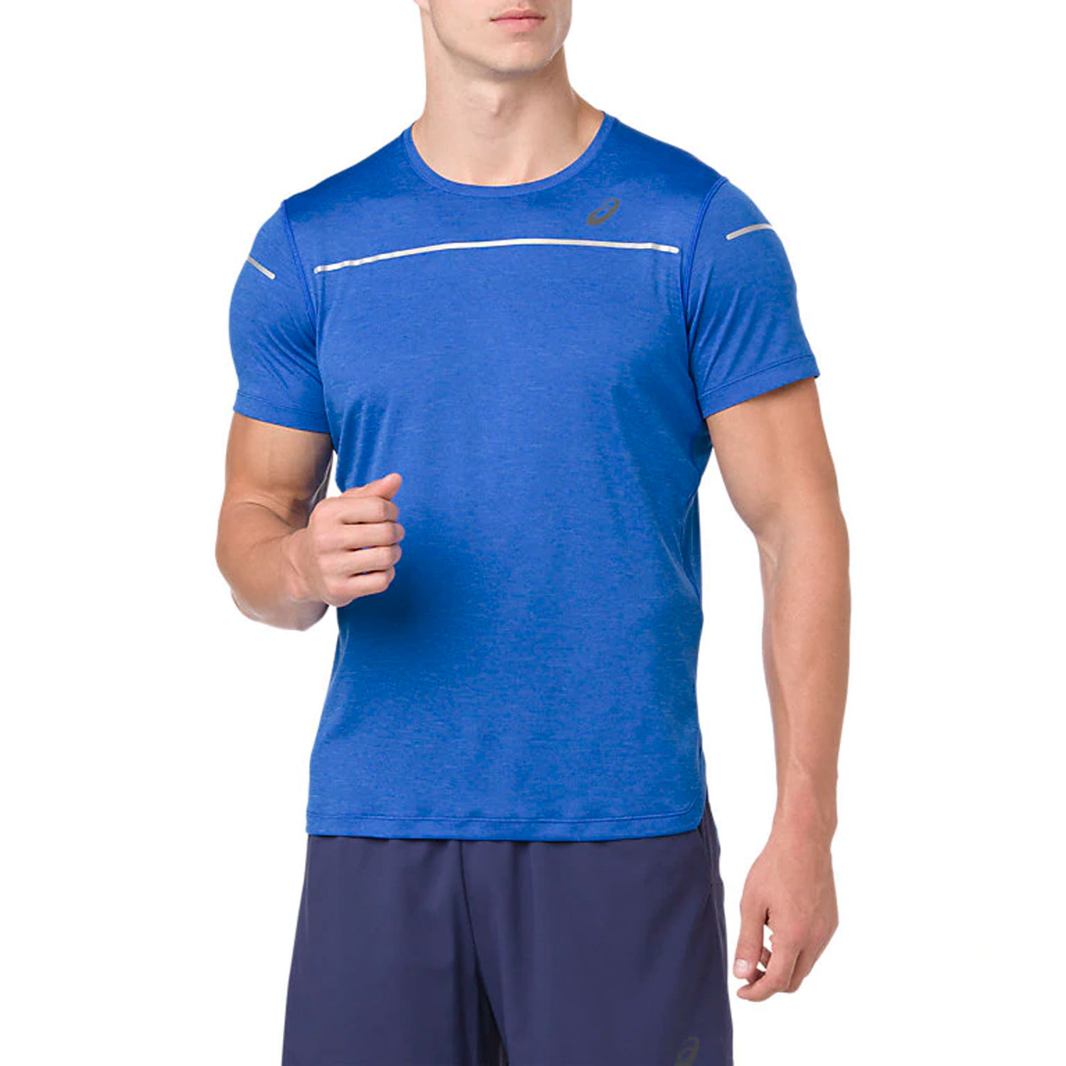magliette asics uomo blu