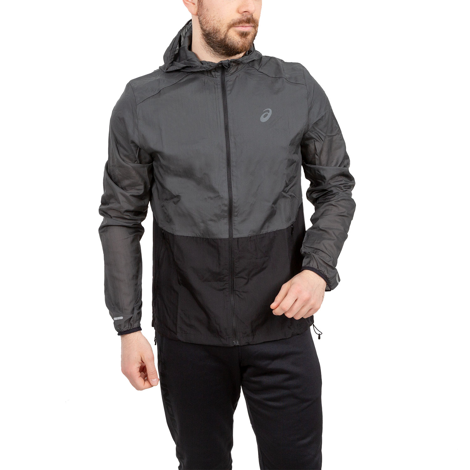 asics packable running jacket