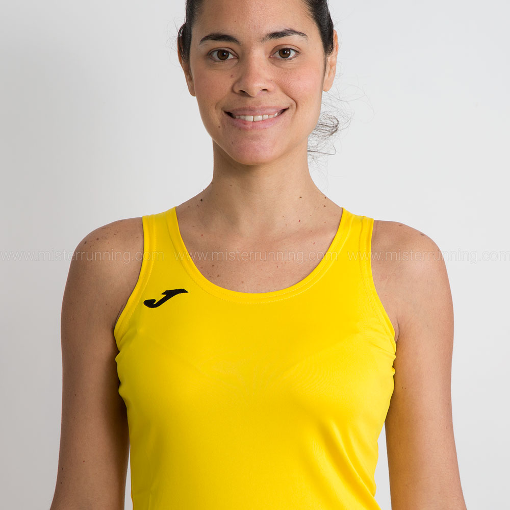 Joma Diana Tank - Yellow/Black