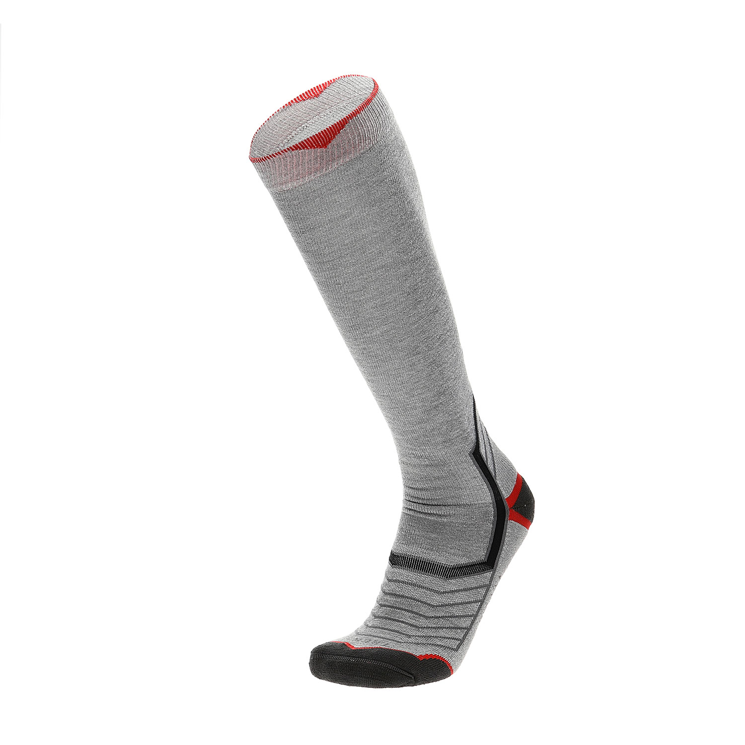 Mico X-Static Odor Zero Medium Weight Socks - Grigio Melange