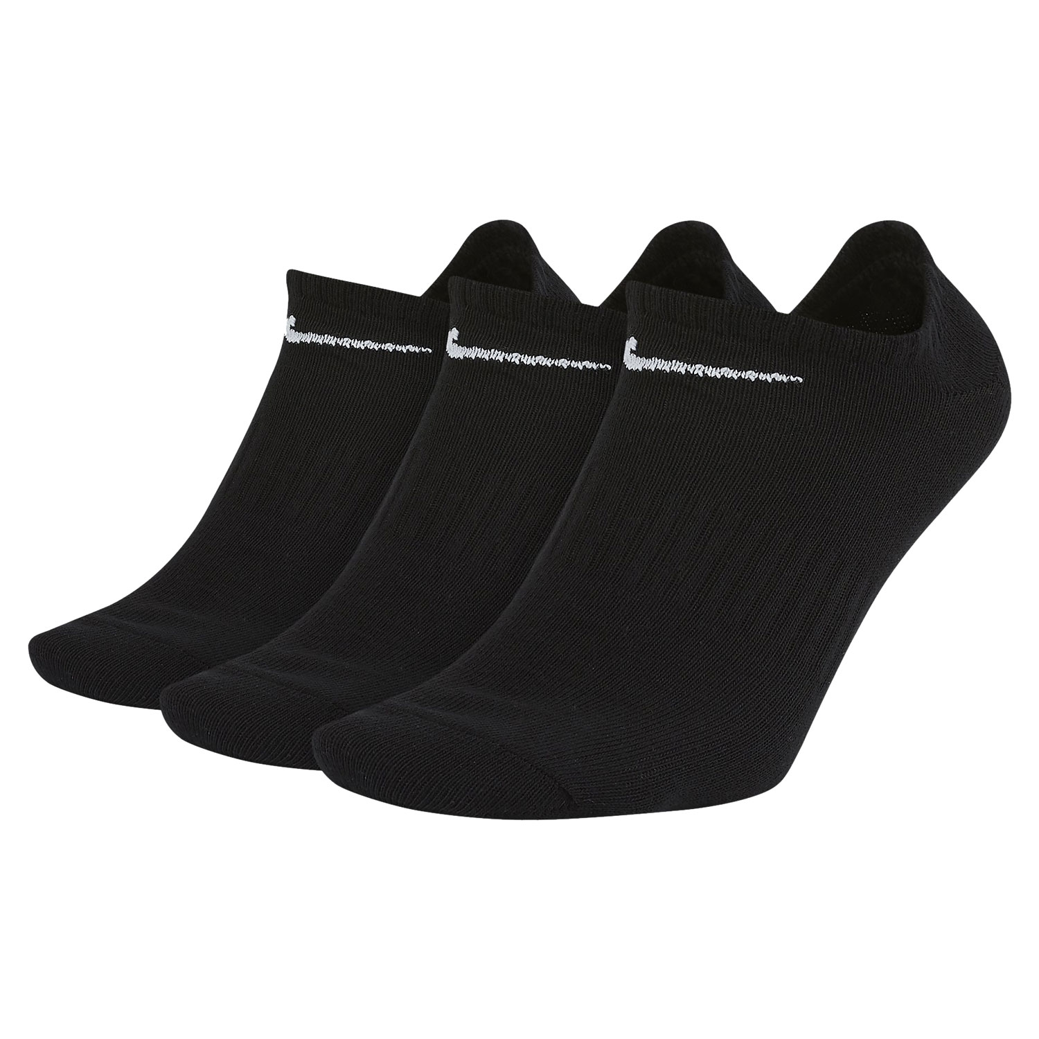 Nike Everyday Lightweight x 3 Socks - Black