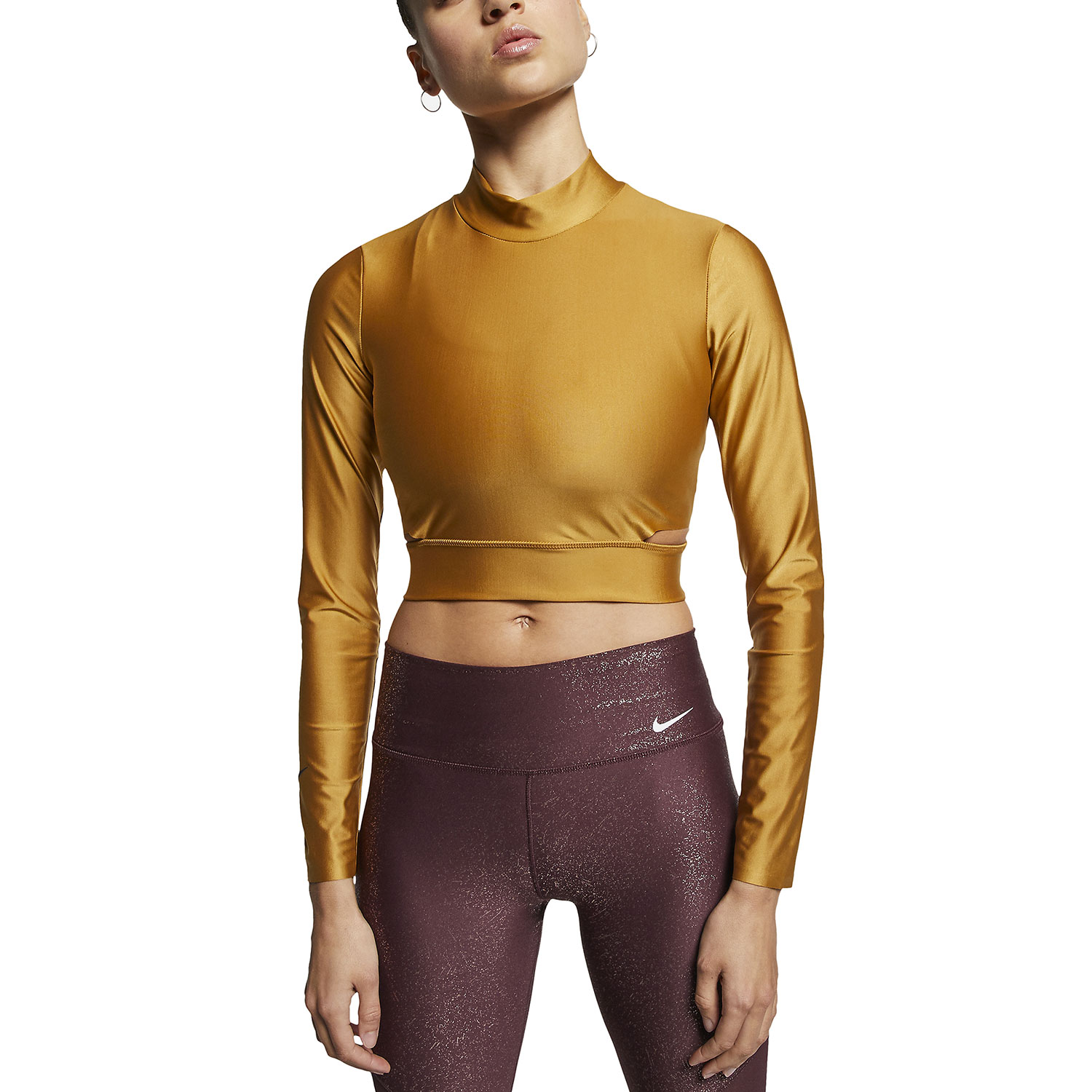 nike gold shirt
