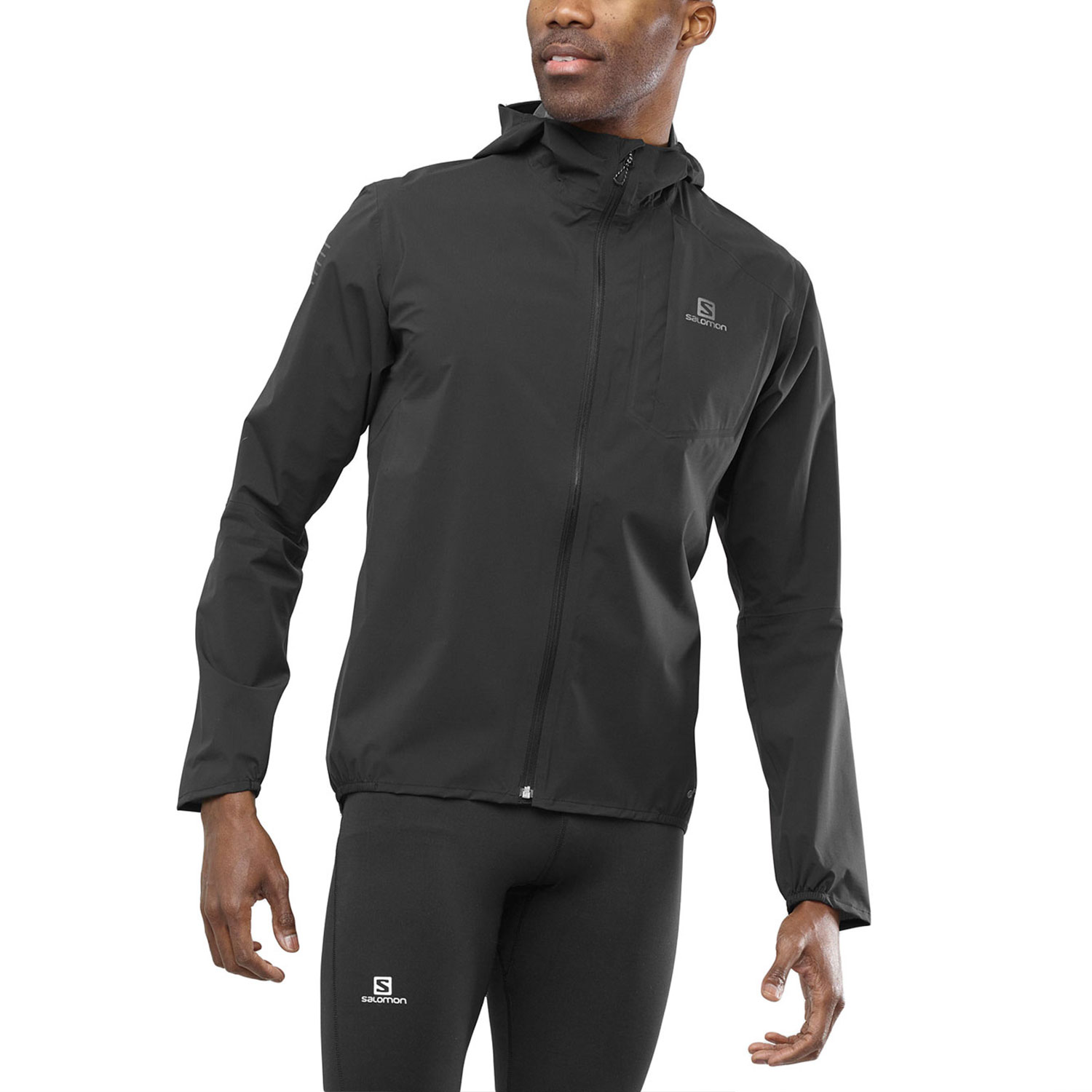 salomon running jacket waterproof