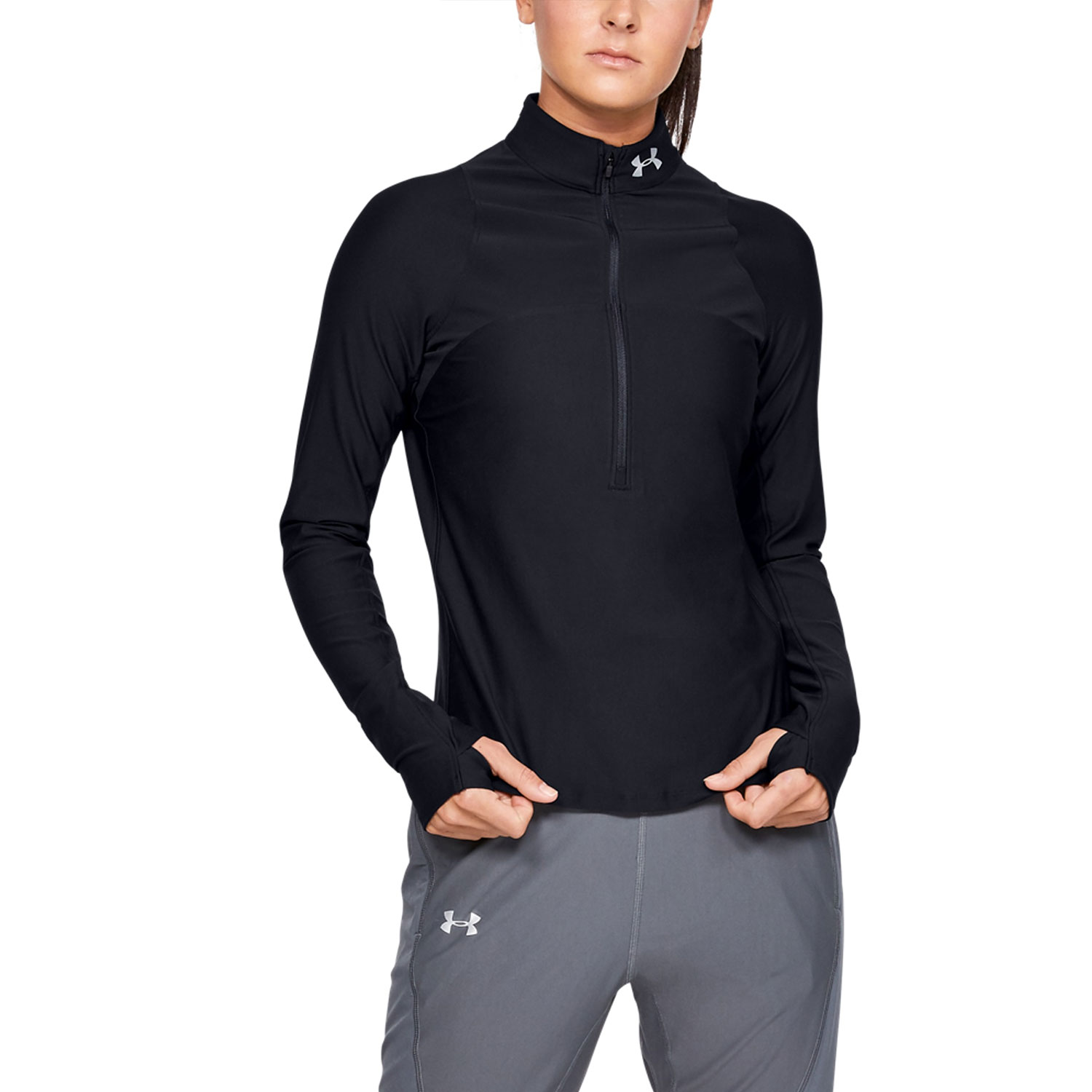 under armour zip shirt