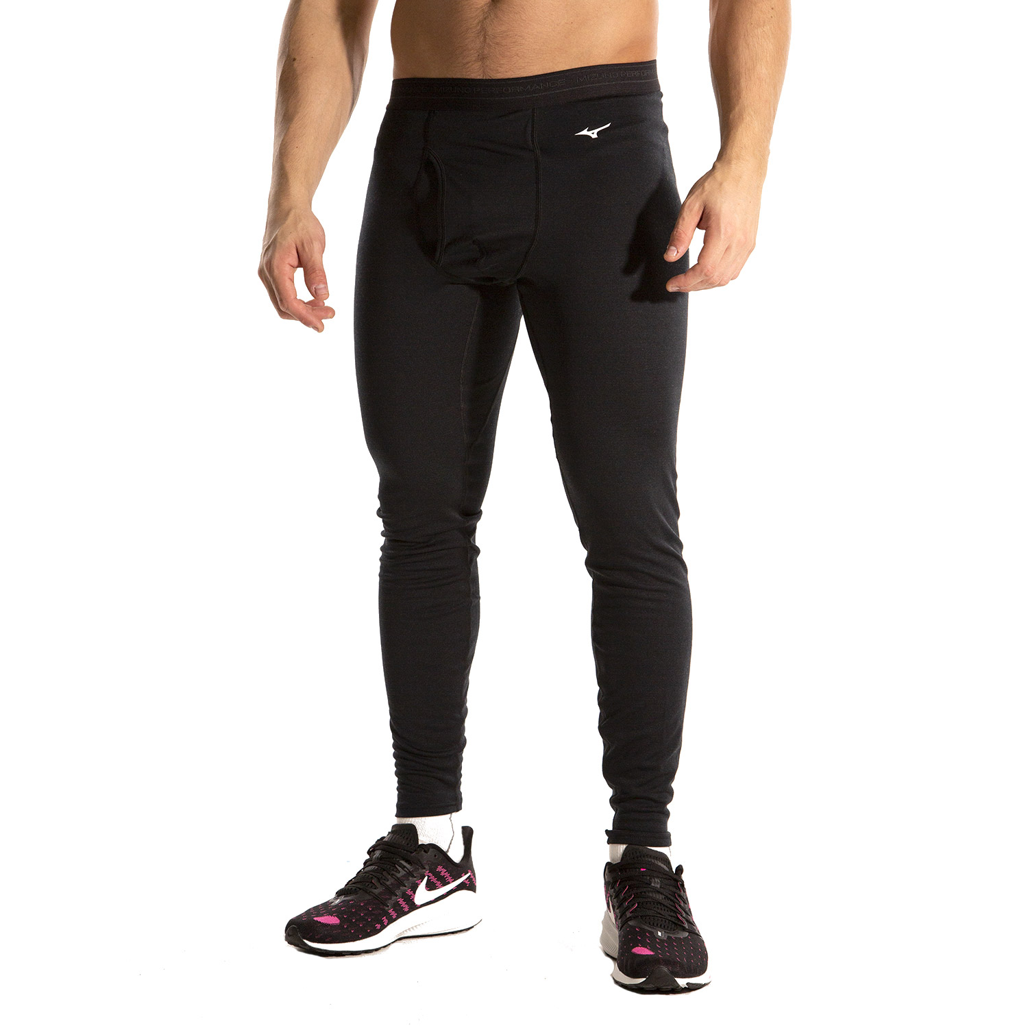 Mizuno Mid Weight Tights - Black