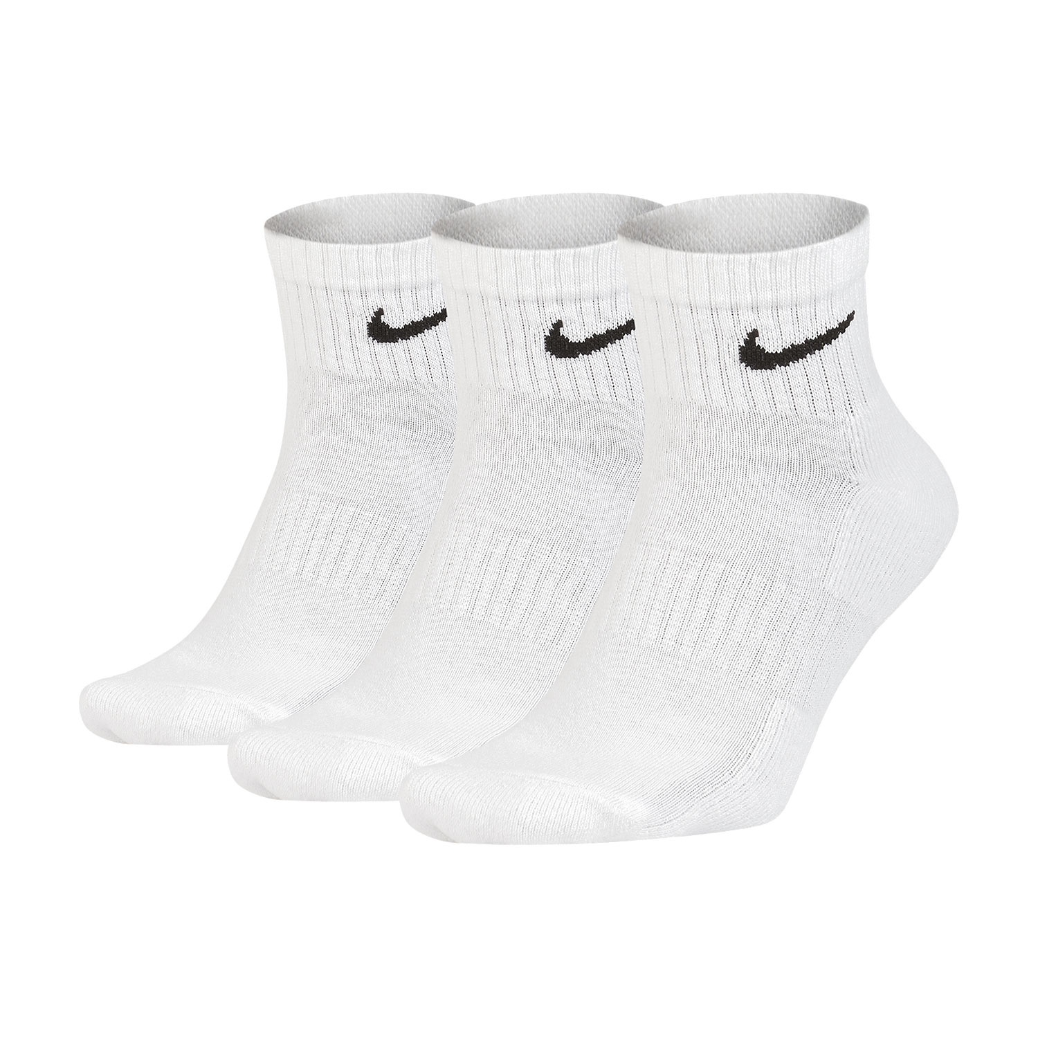Nike Everyday Cushion x 3 Calcetines de Running White/Black