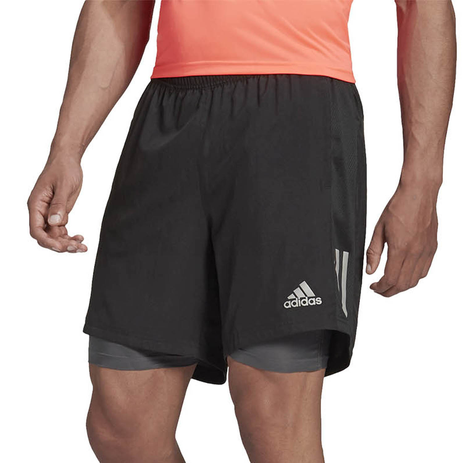 adidas 2 in 1 running shorts