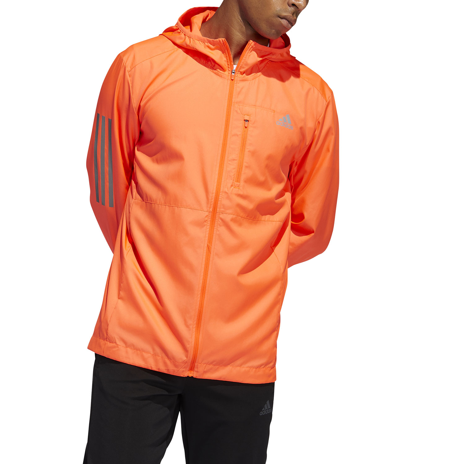 giacca running adidas