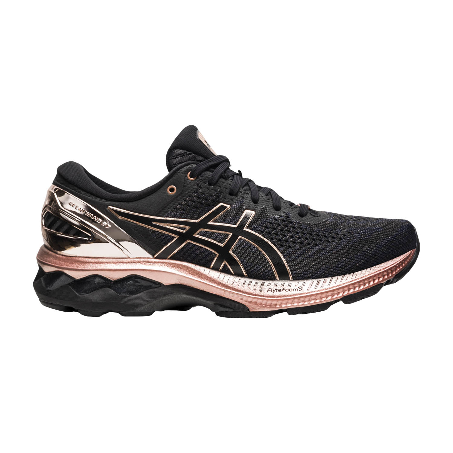 asics gel kayano black