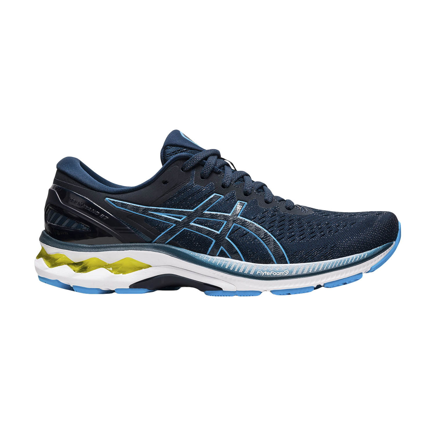 asics gel kayano blue