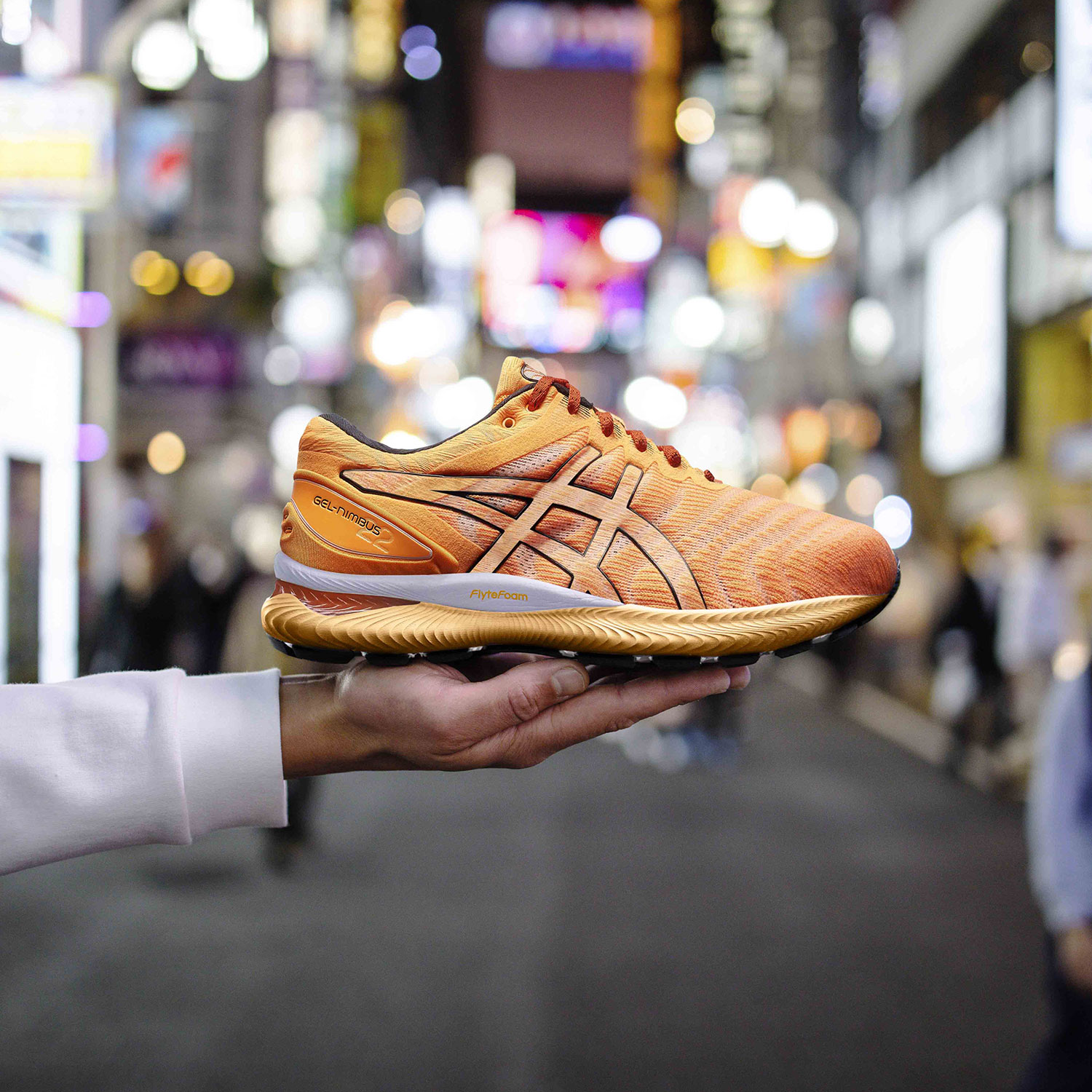 asics gel nimbus orange