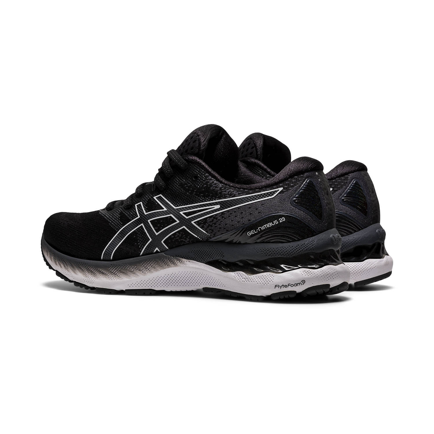 asics gel nimbus 22 black womens