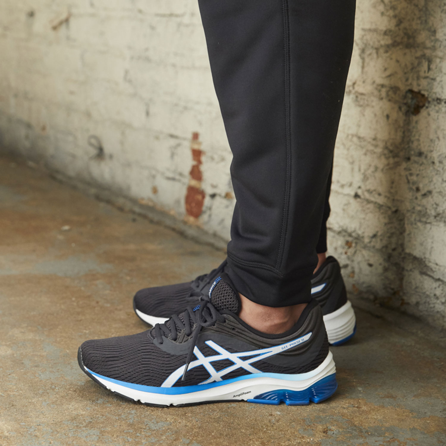 Asics Pulse 11 Scarpe da Running Uomo Graphite GreyWhite Asics Pulse 11 Scarpe da Running Uomo Graphite GreyWhite