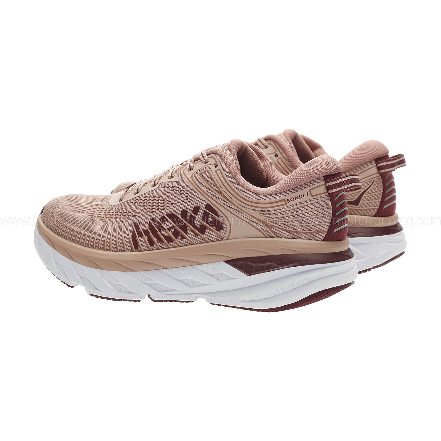 hoka one one misty rose