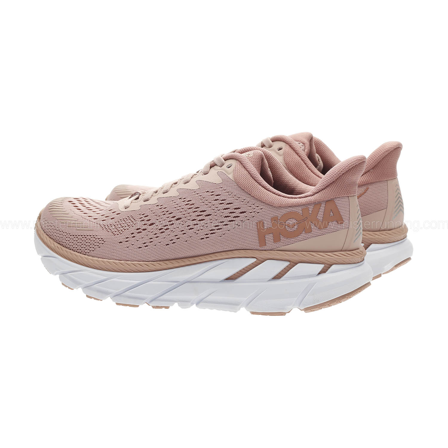 hoka one one misty rose