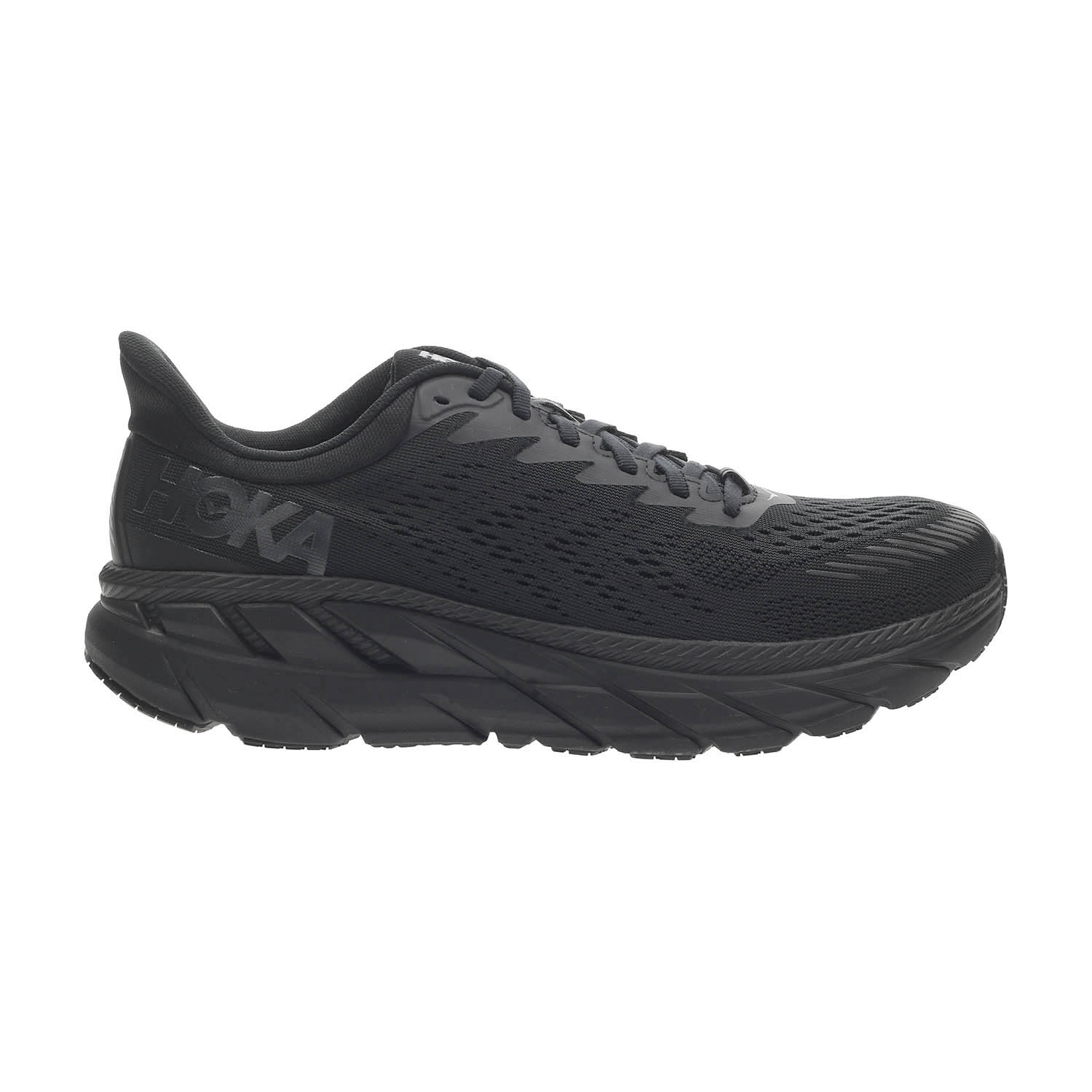 Hoka One One Clifton 7 Men's Running Shoes - Black