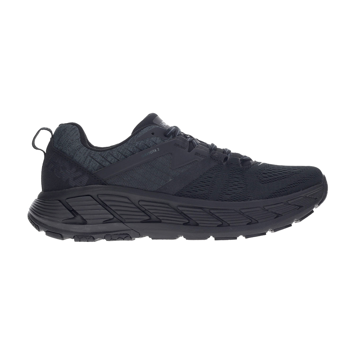 Hoka One One Gaviota 2 Scarpe Running Uomo - Black/Dark Shadow