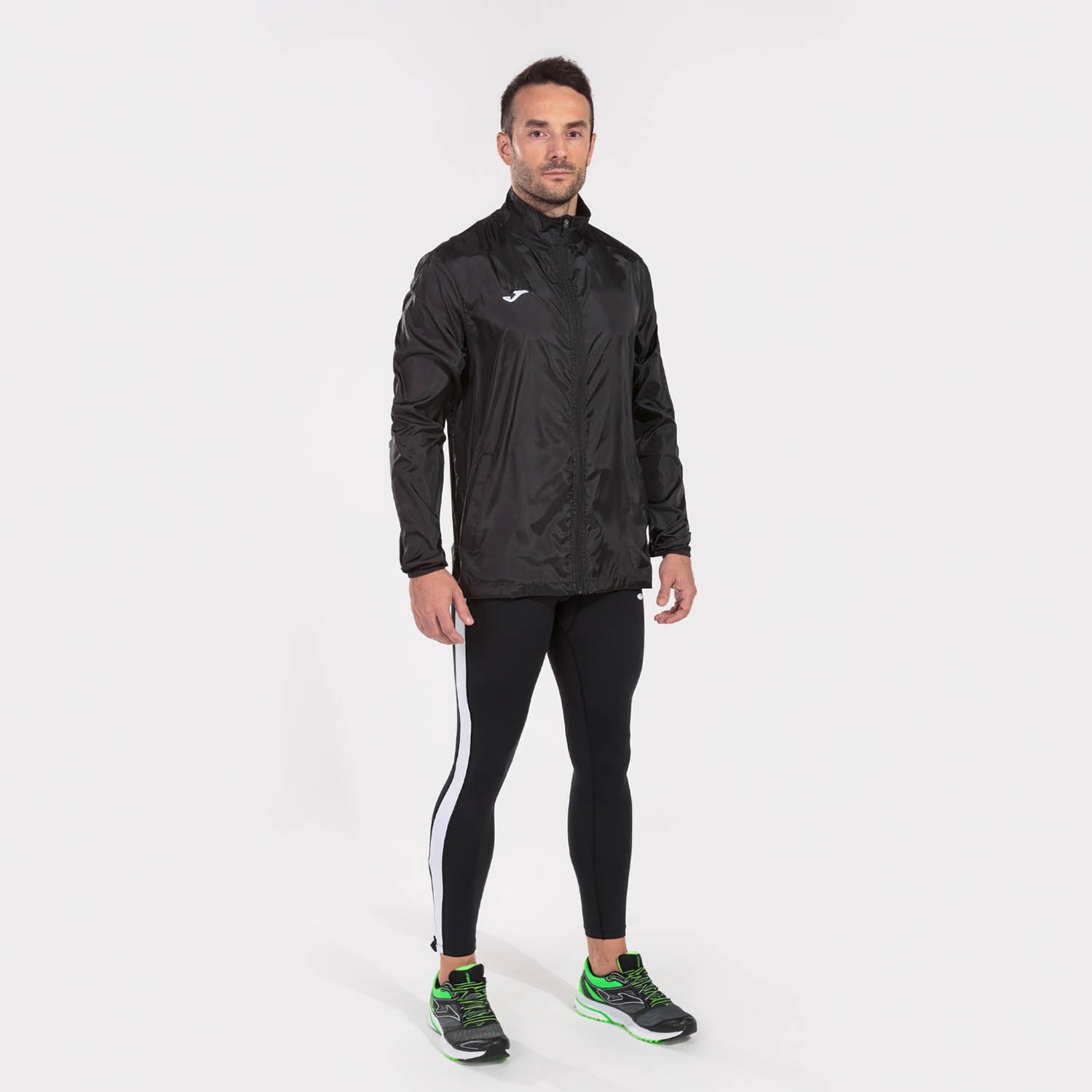 Joma Elite VII Windbreaker Jacket - Black