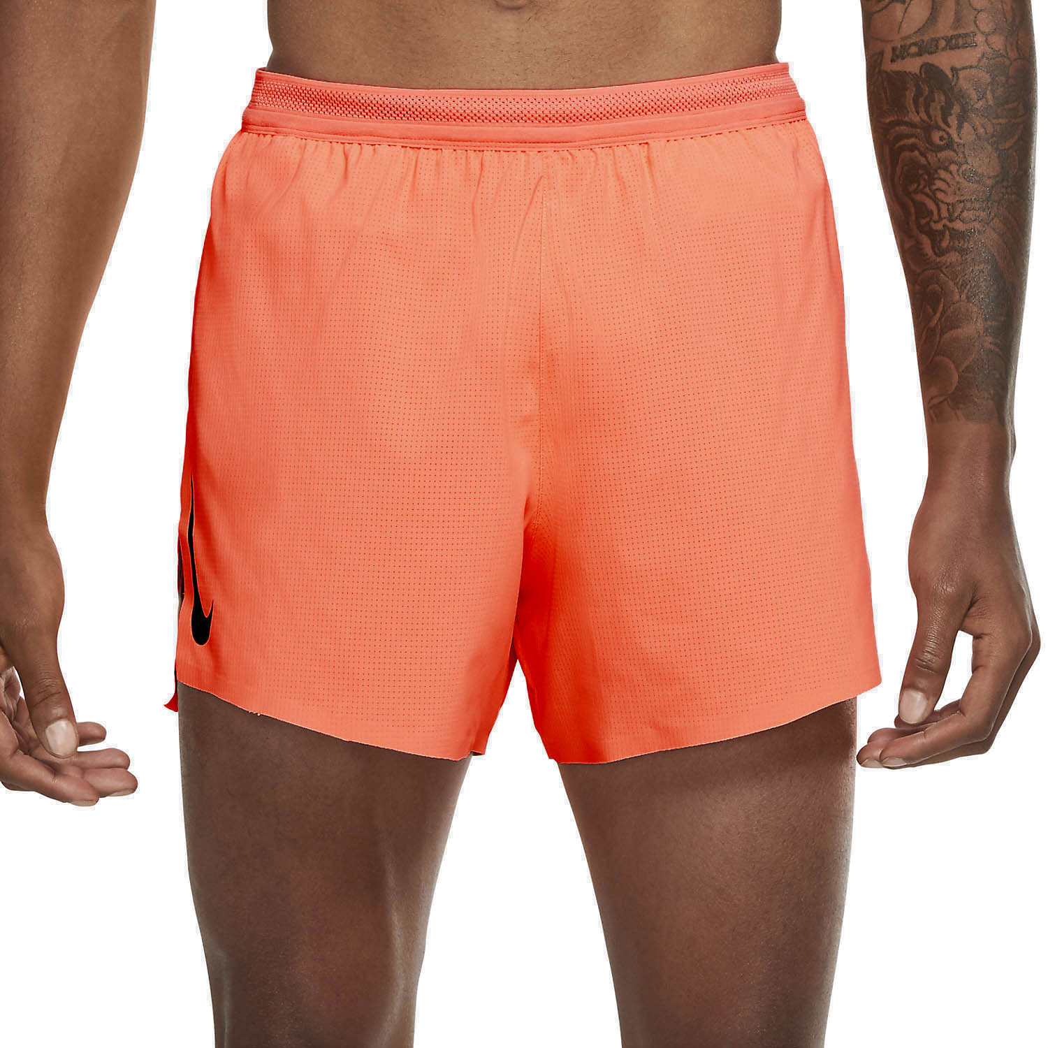 bright orange nike shorts