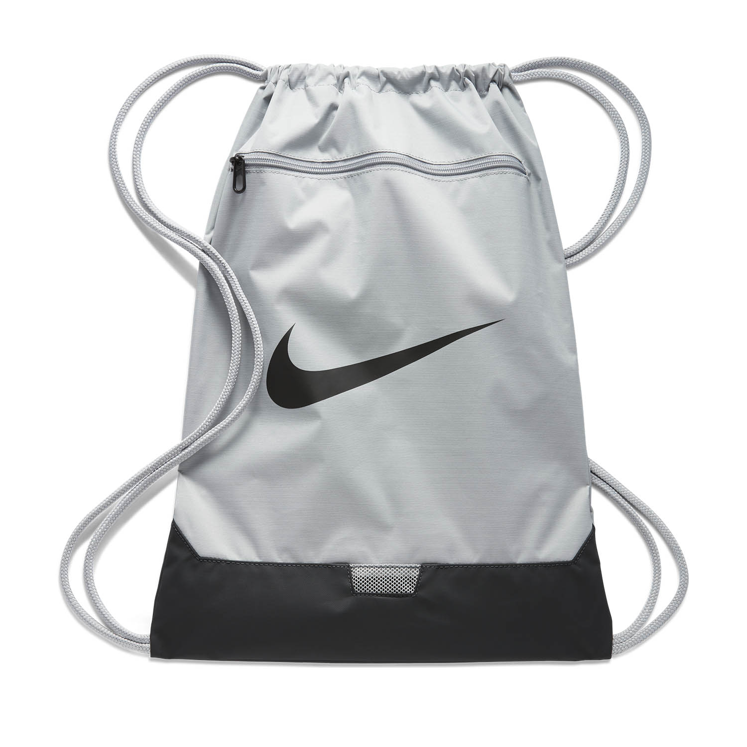 Nike Brasilia Sacca Sportiva - Light Smoke Grey/Dark Grey
