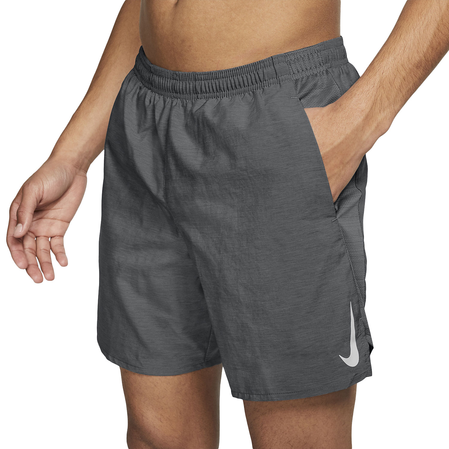 nike challenger shorts grey