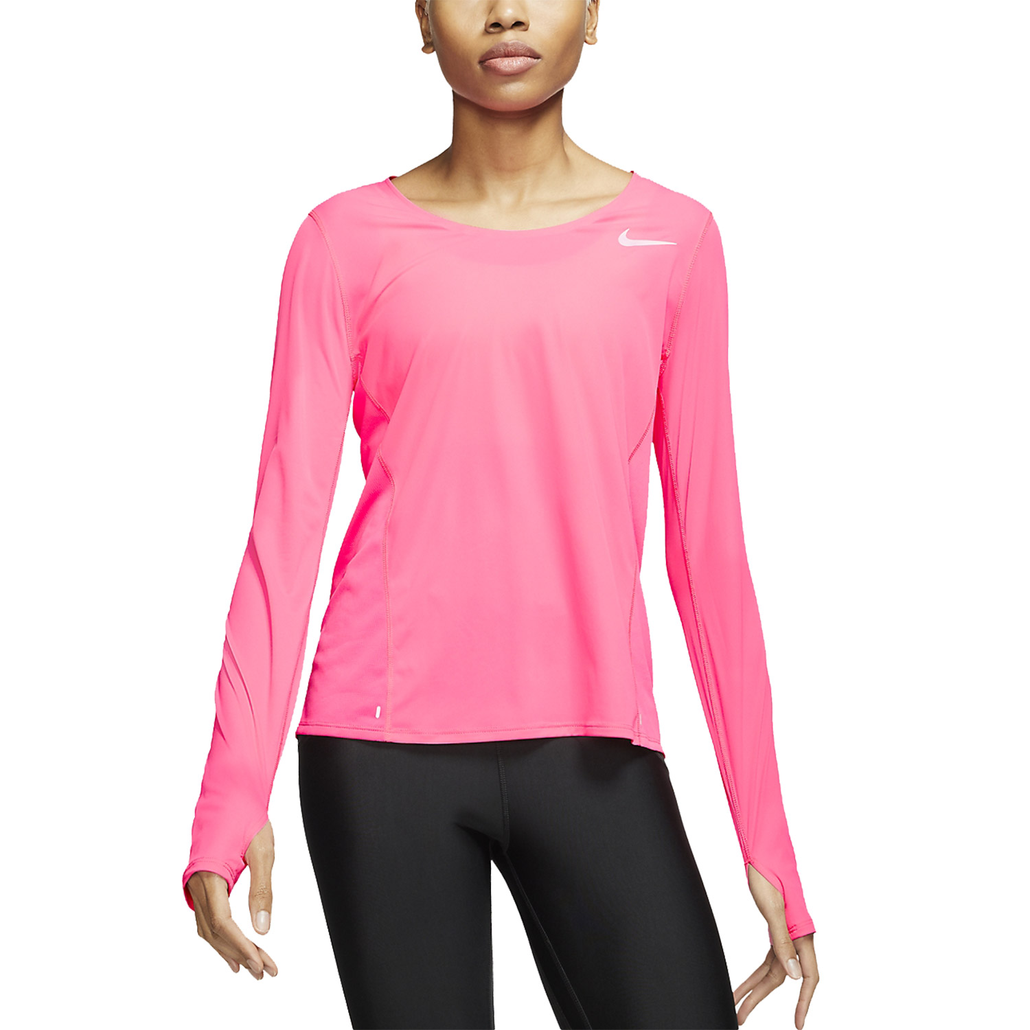 digital pink nike shirt