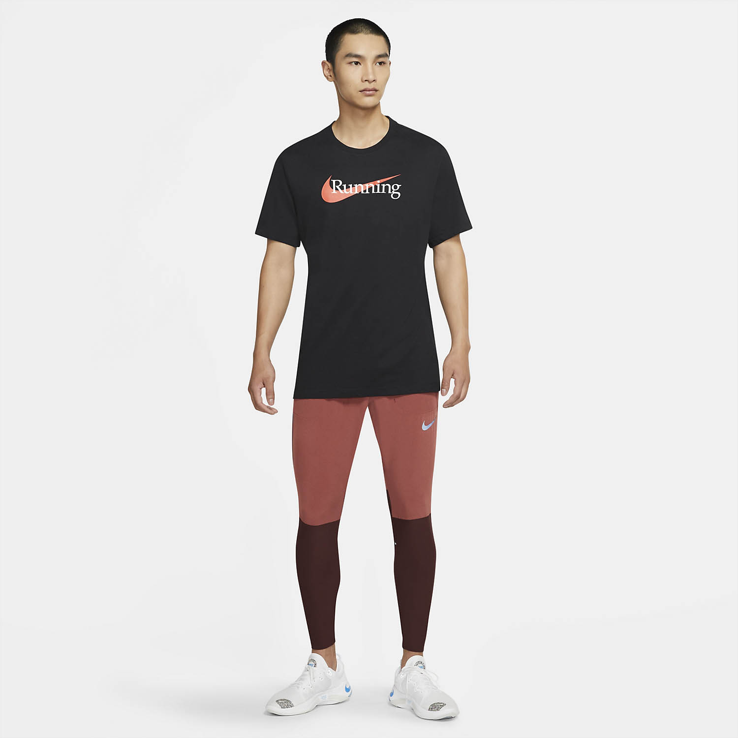 Nike Dri-FIT Run Maglietta - Black