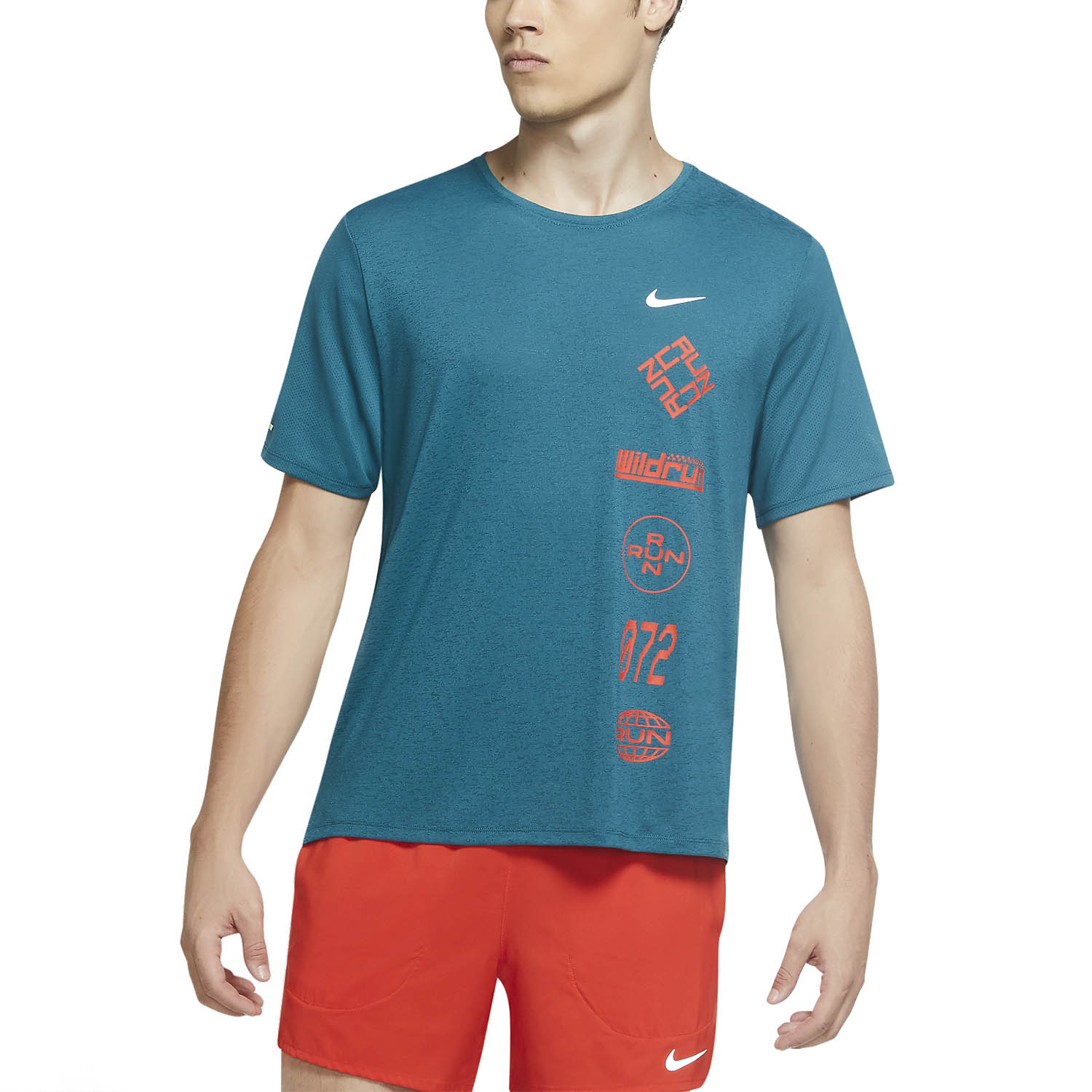 nike dri fit wild run t shirt