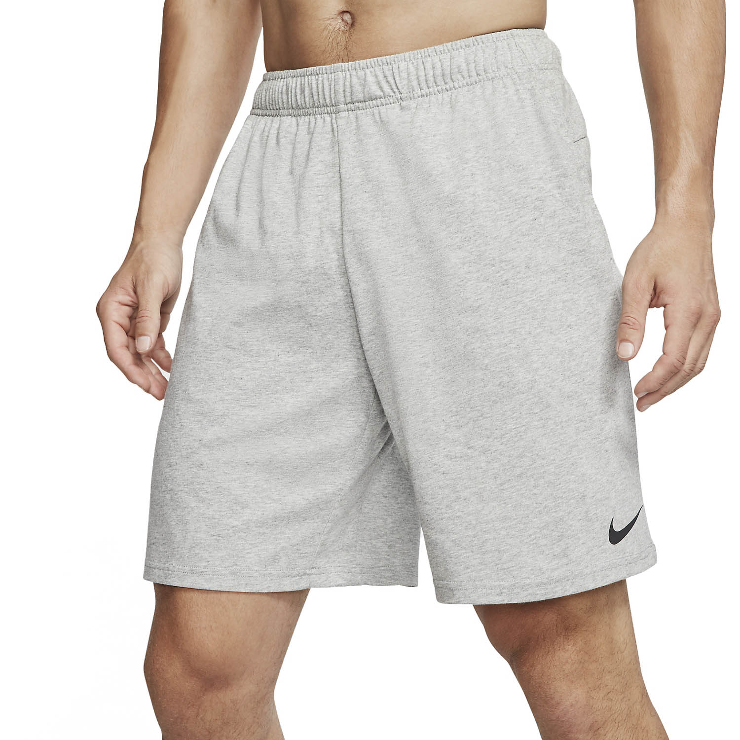 grey nike shorts cotton