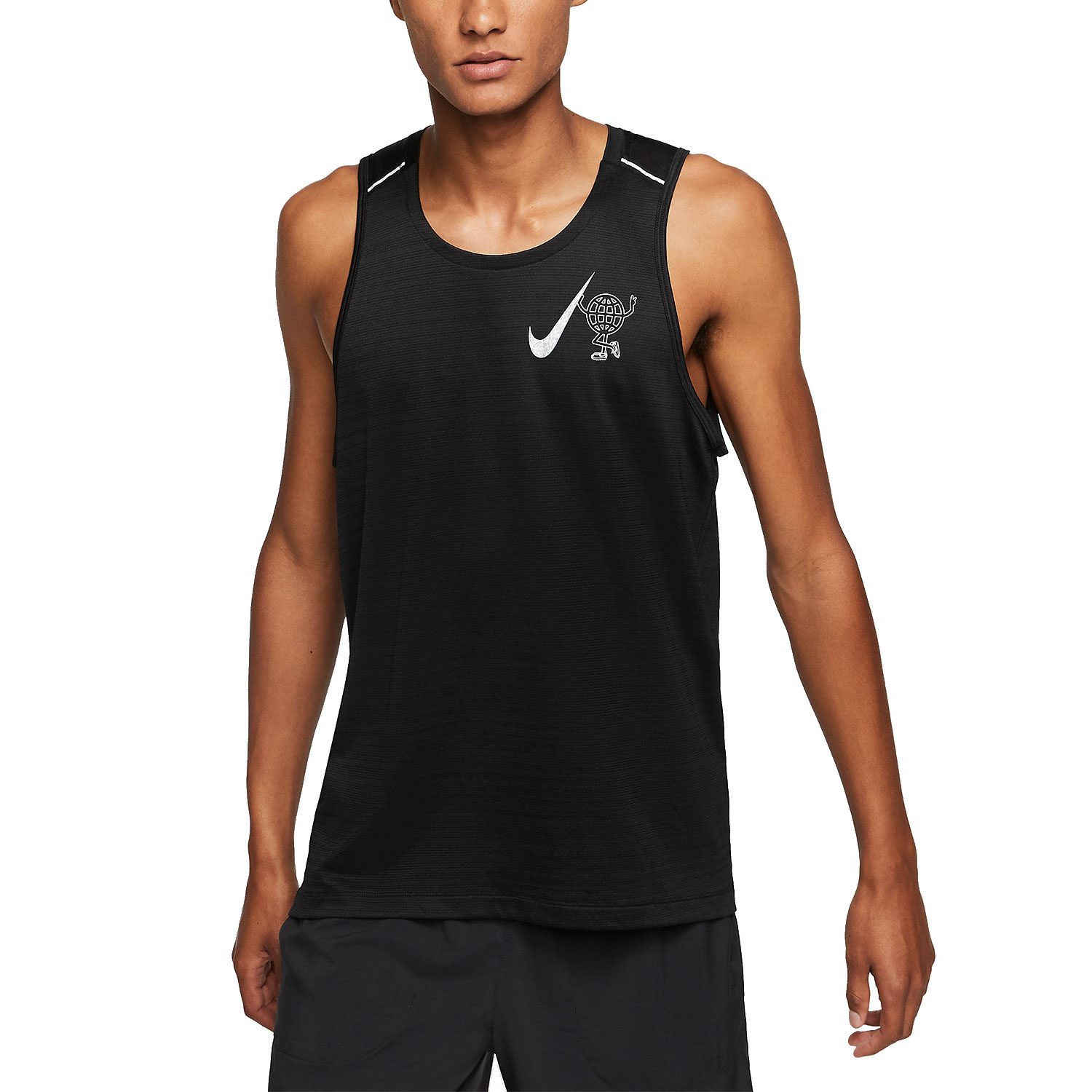 nike dry miler running tank