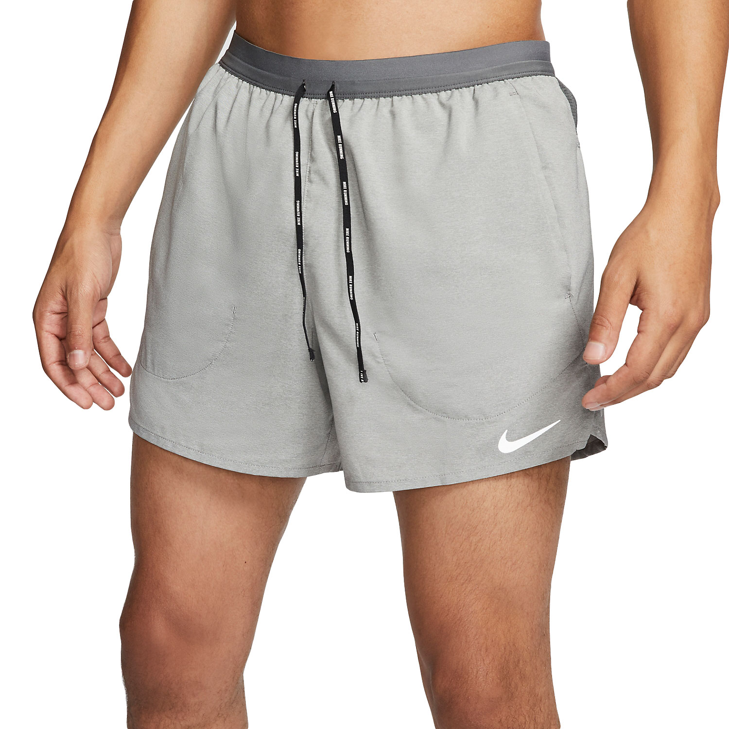 nike stride shorts grey