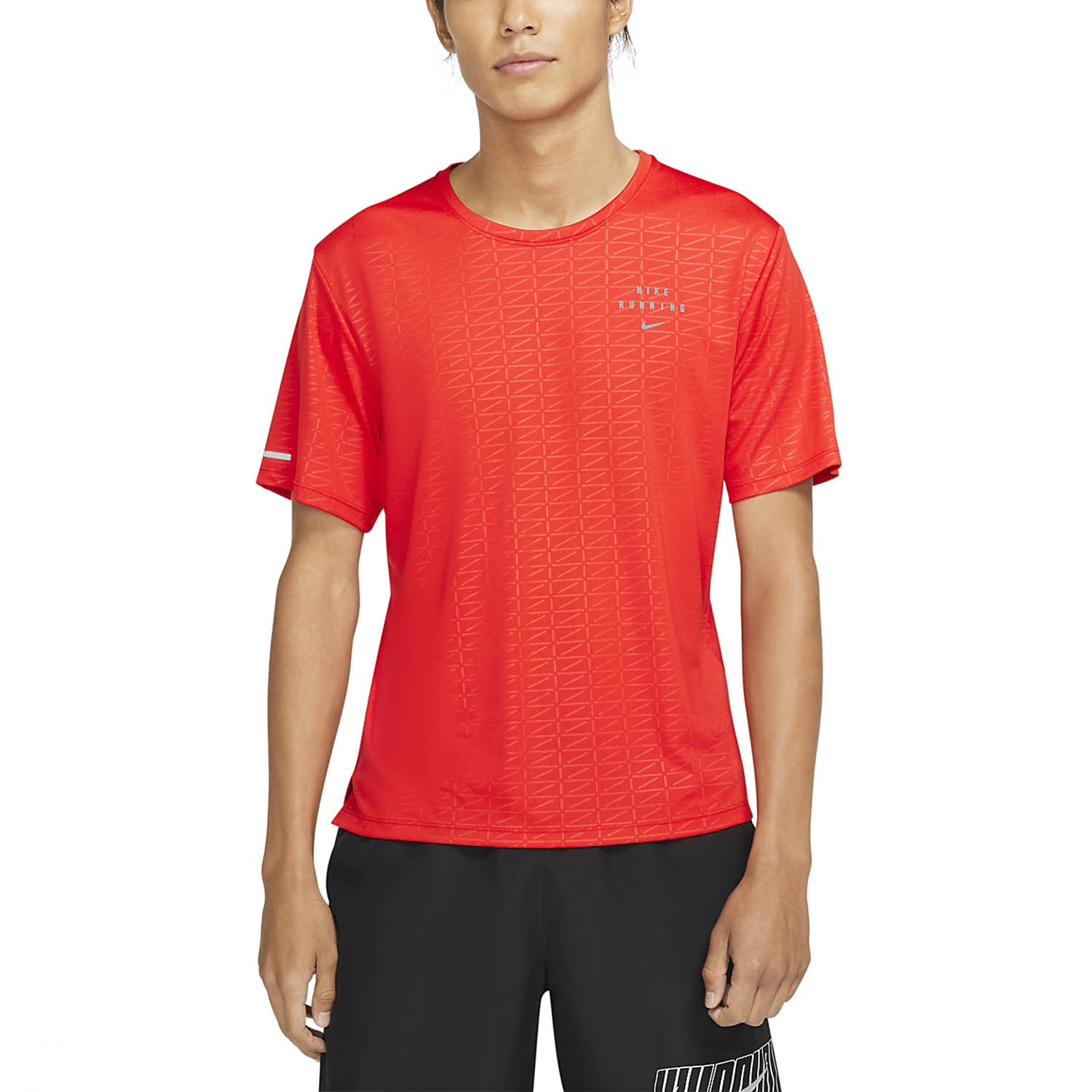 nike miler red t shirt