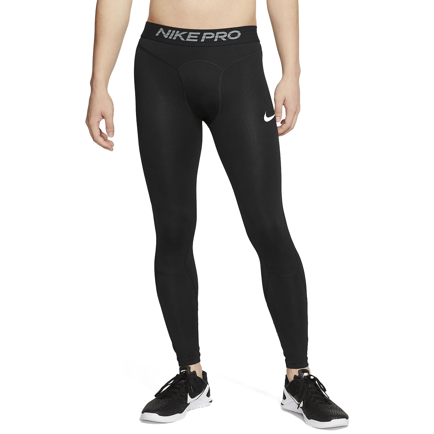 Nike Pro Breathe Men's Underwear Tights - Black/White