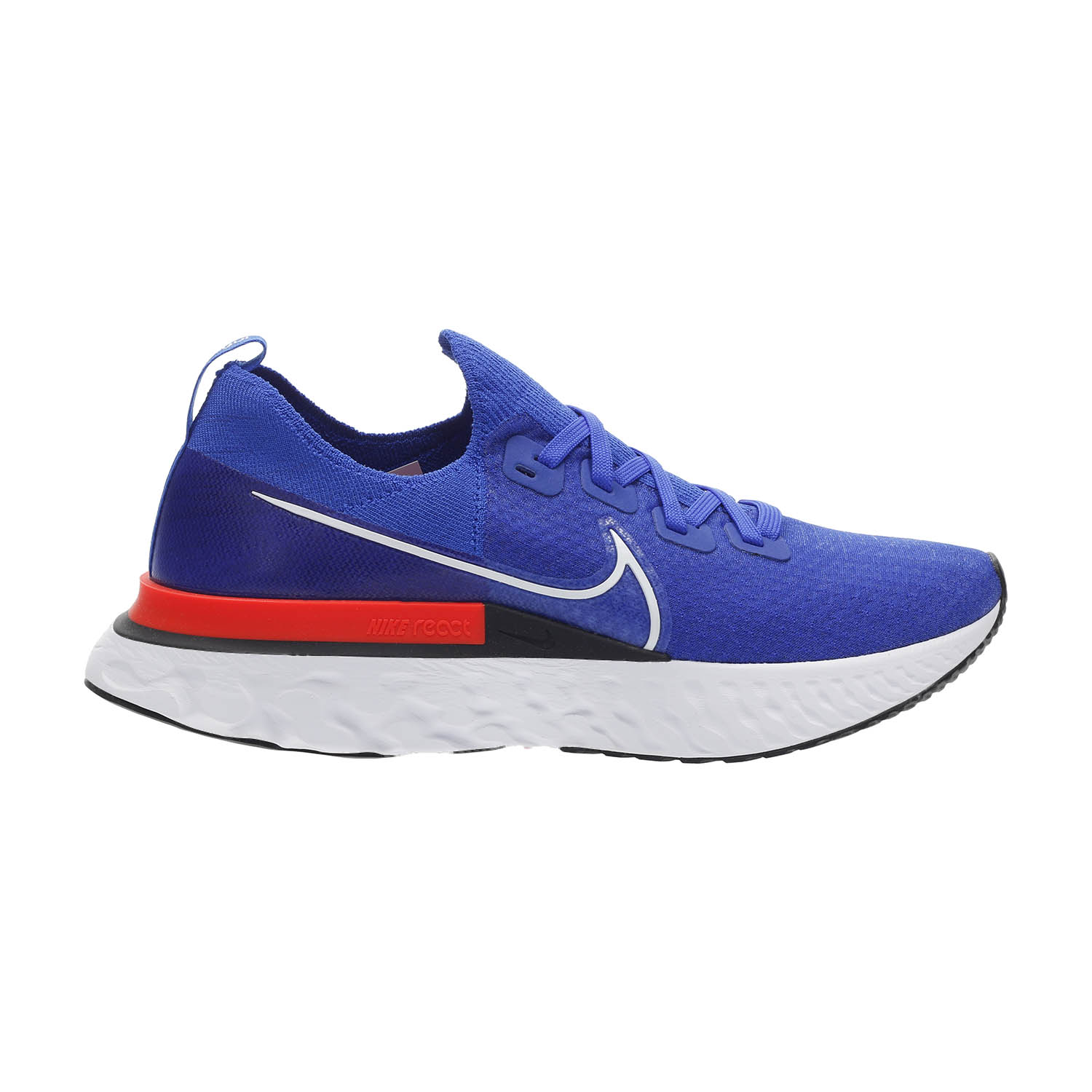 nike running shoes blue and white