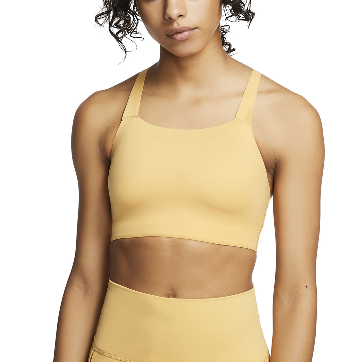 reggiseno nike giallo