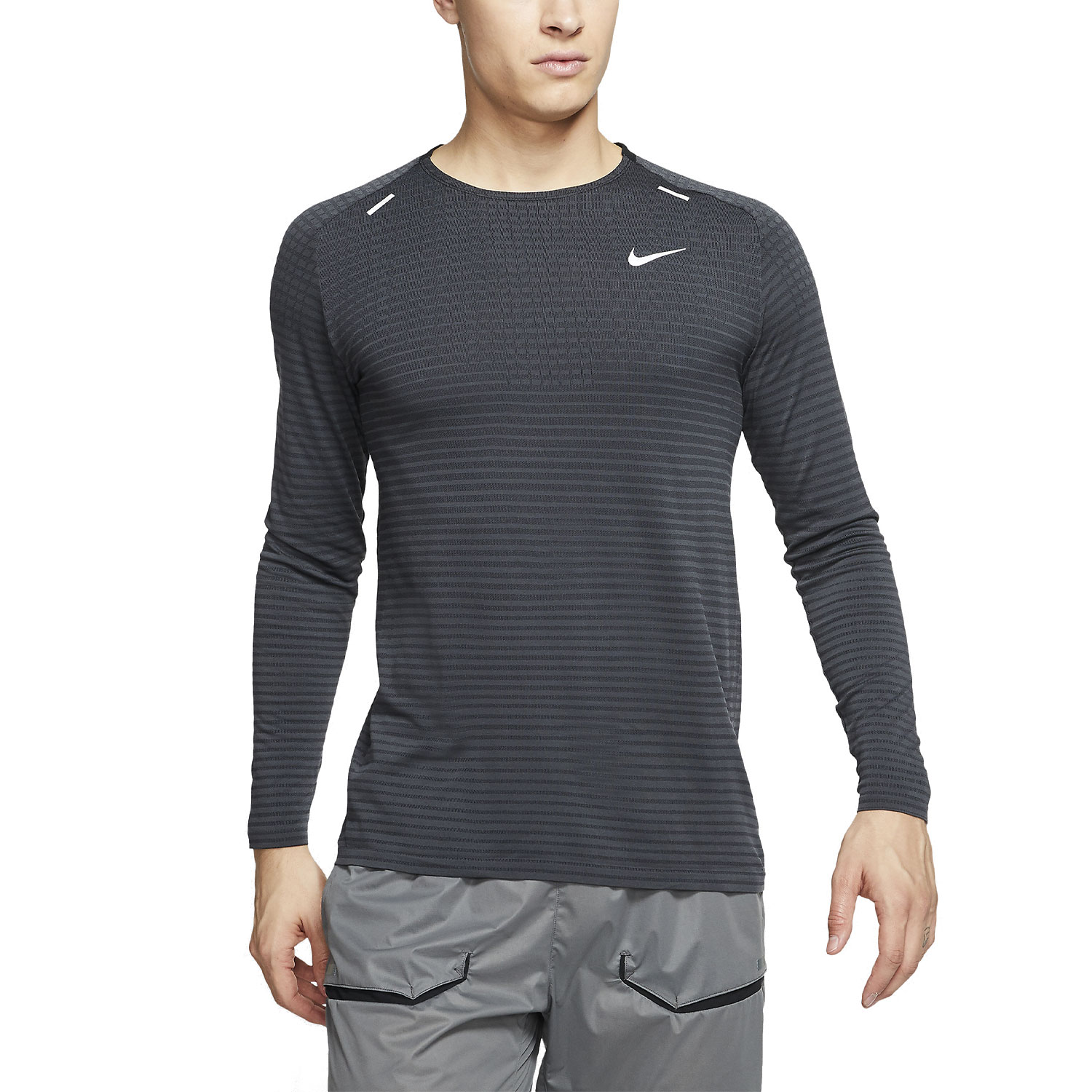 Nike TechKnit Ultra Maglia da Running Uomo - Black