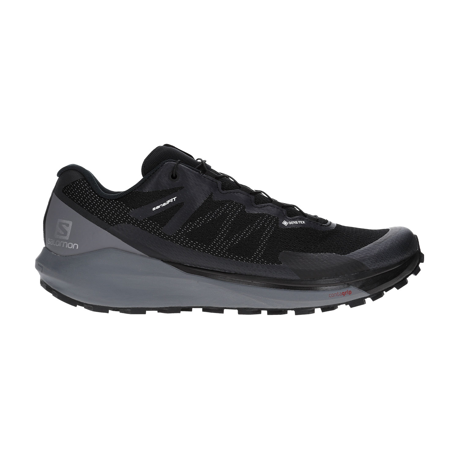 Salomon Sense Ride 3 GTX Men's Trail Running Shoes - Black
