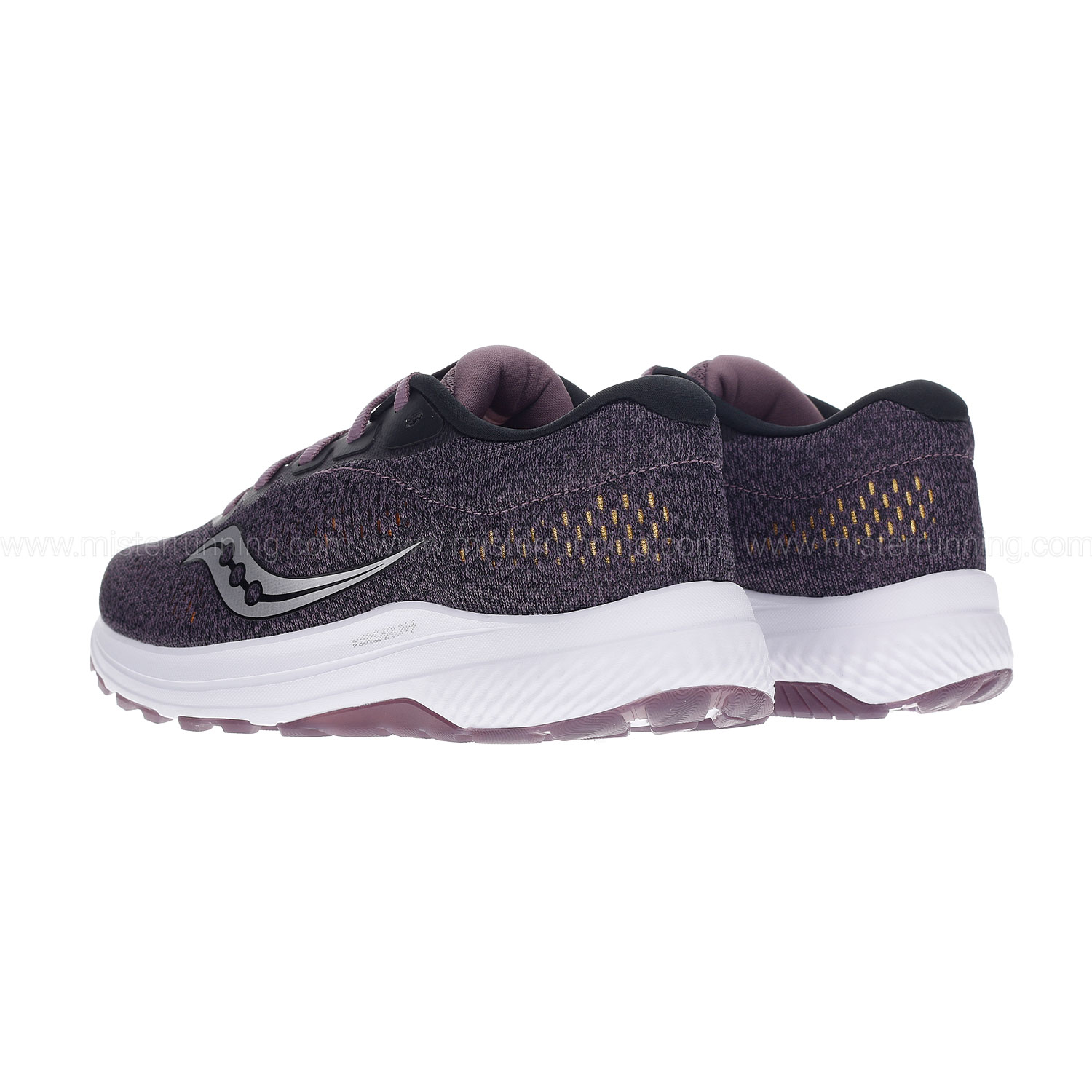 saucony running donna marroni