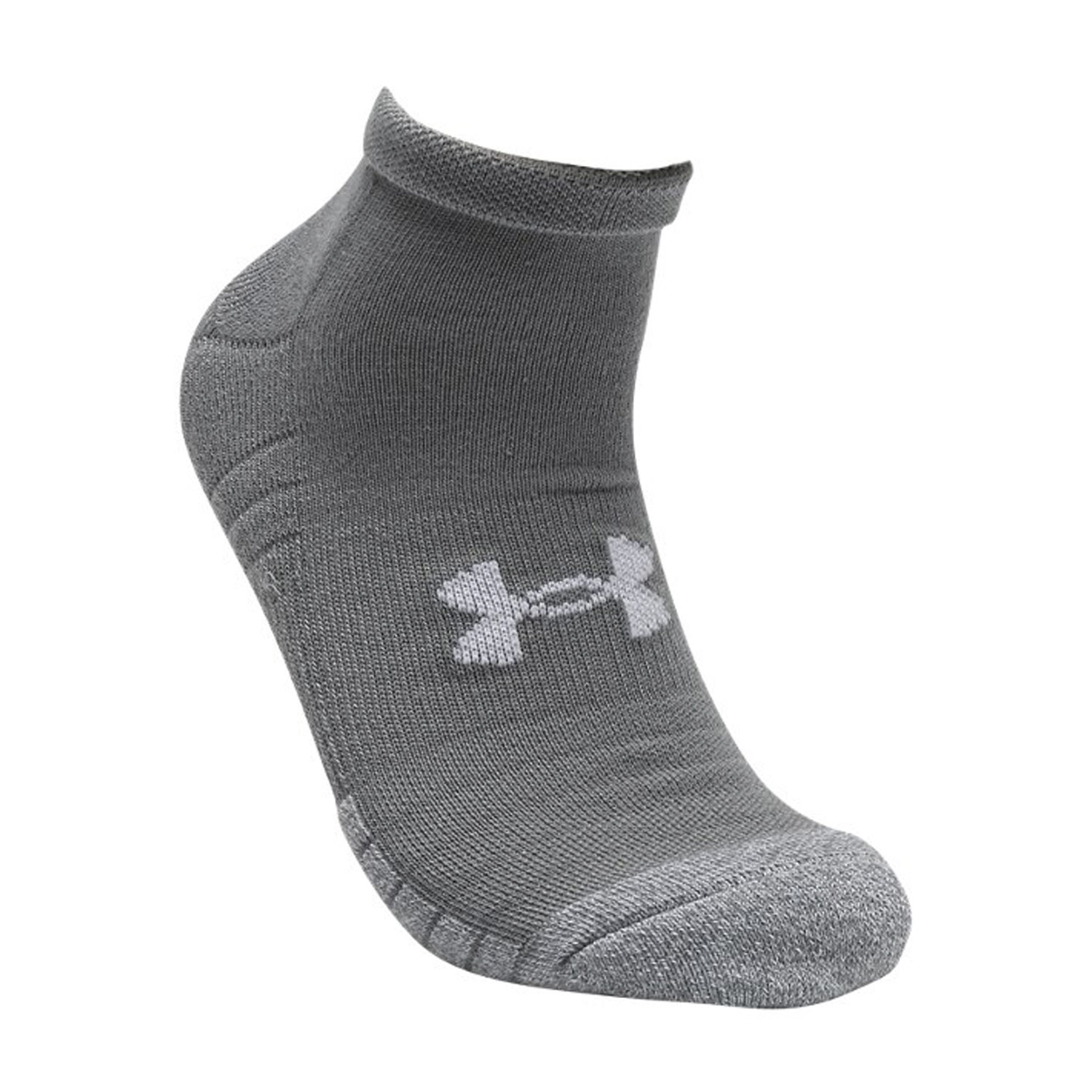 Under Armour HeatGear Logo x 3 Socks - Gray