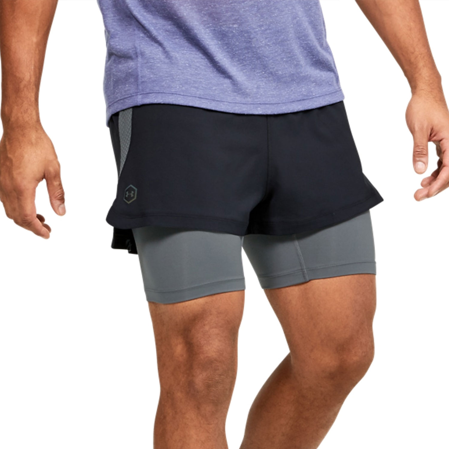 under armour 2 in 1 running shorts