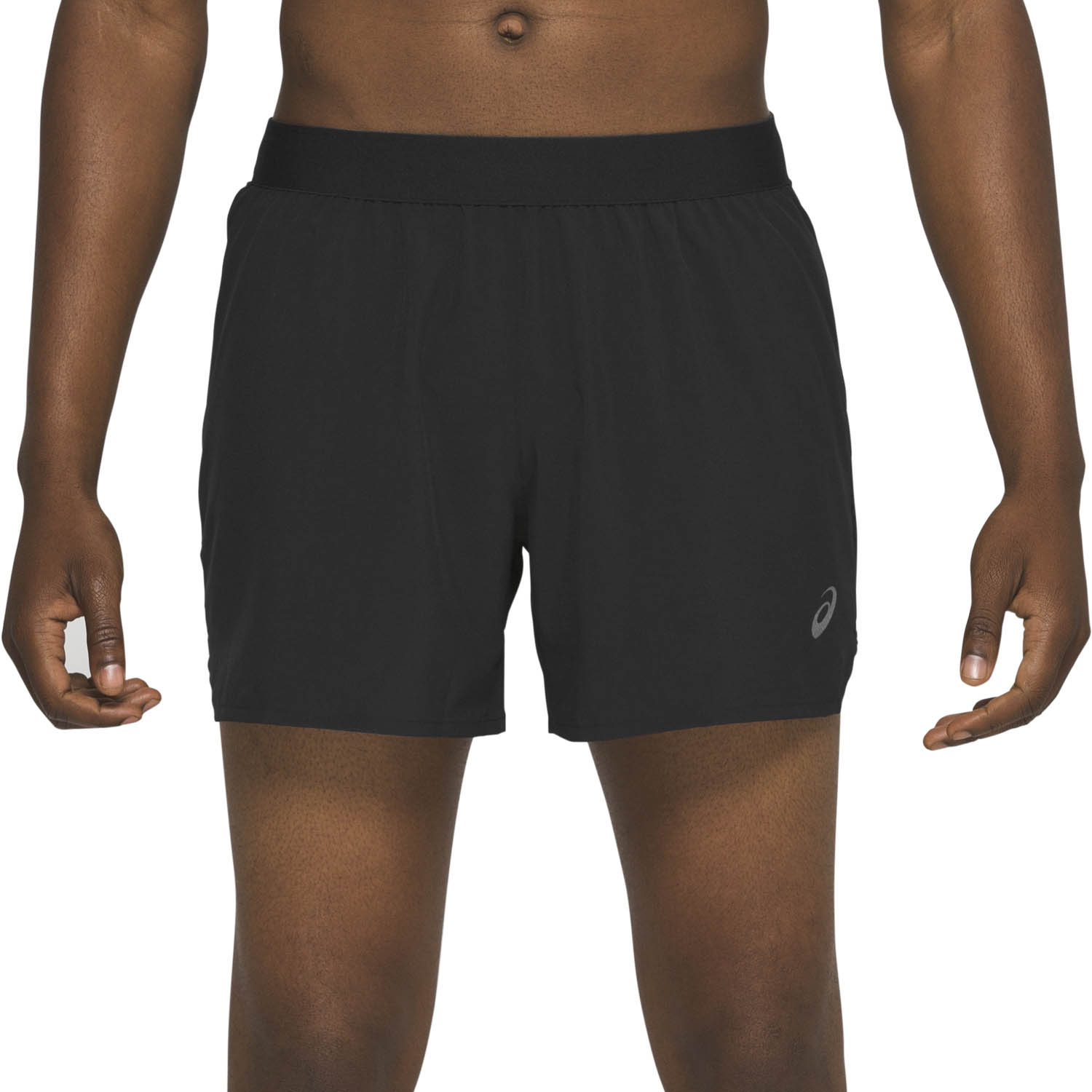 asics 5 inch running shorts