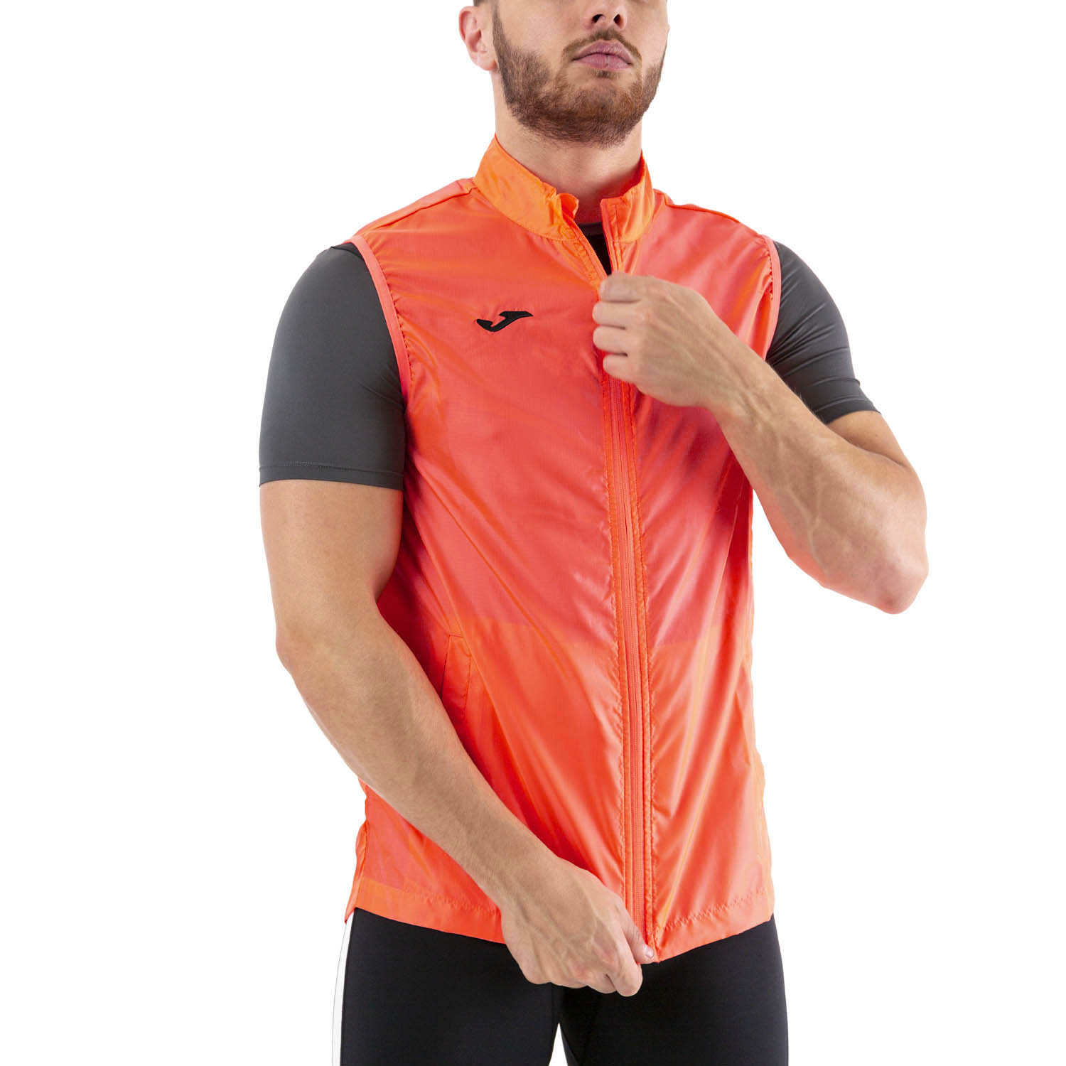 Joma Elite VII Vest - Fluor Coral/White