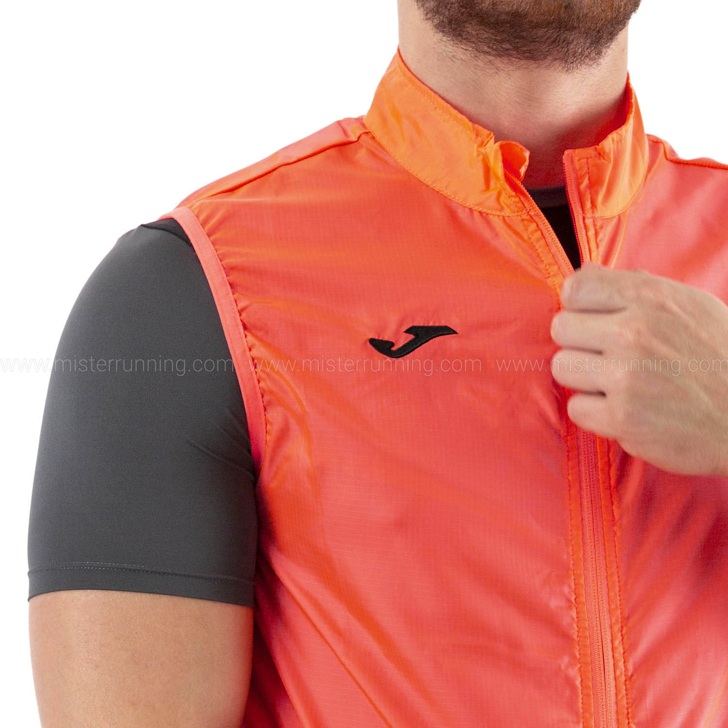 Joma Elite VII Vest - Fluor Coral/White